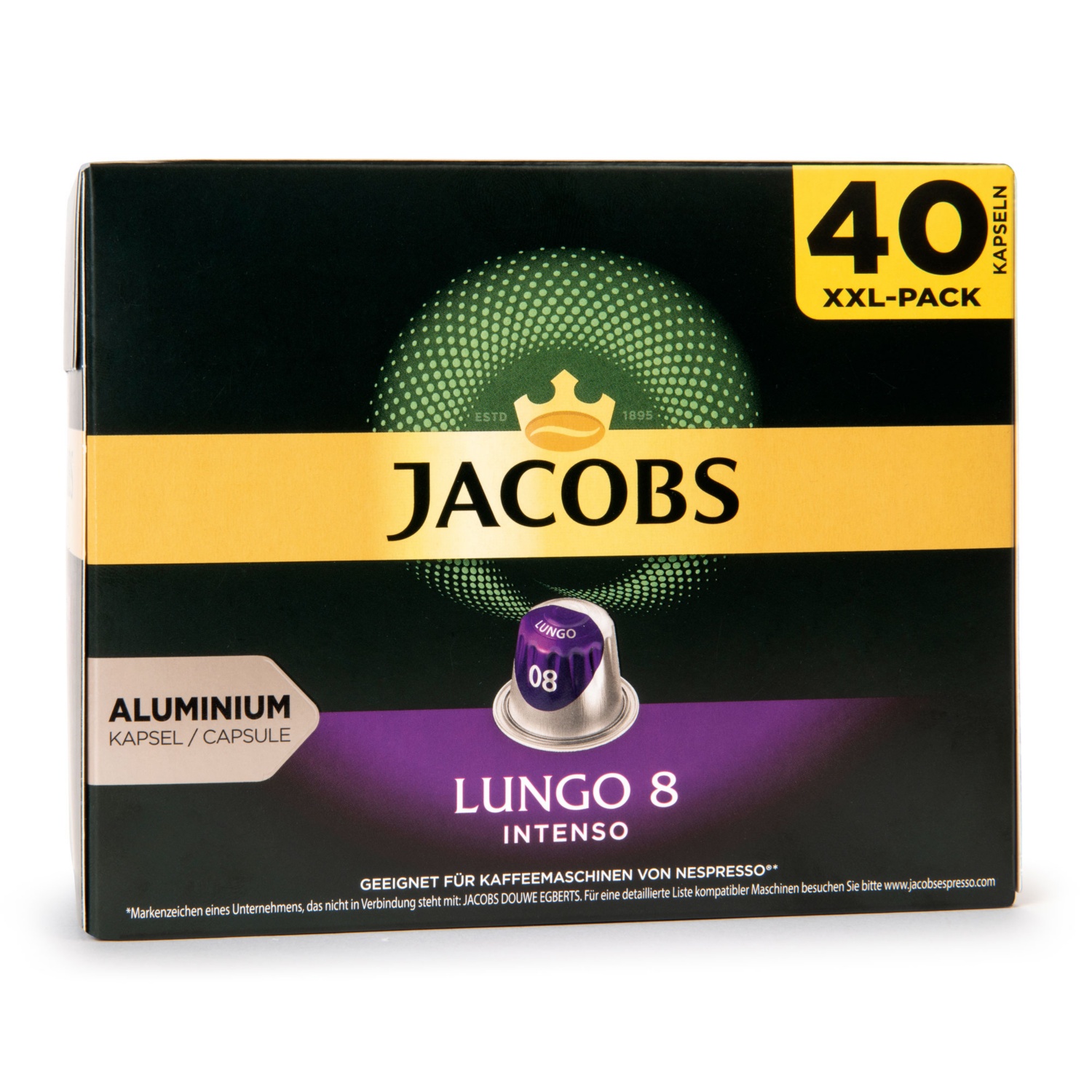 JACOBS Nespresso®-kompatible Café-Kapseln, Lungo 8