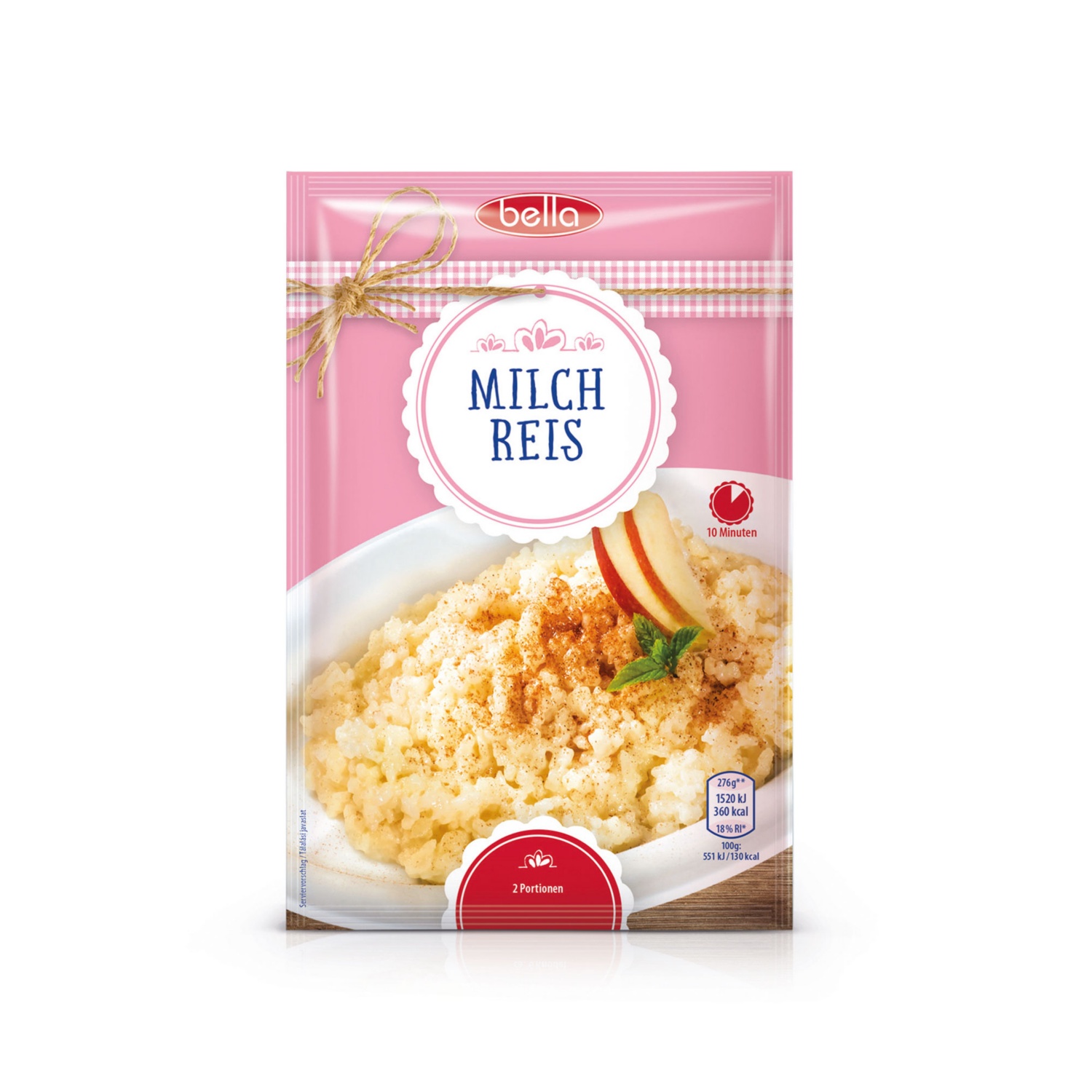 BELLA Süße Fertigspeise, Milchreis