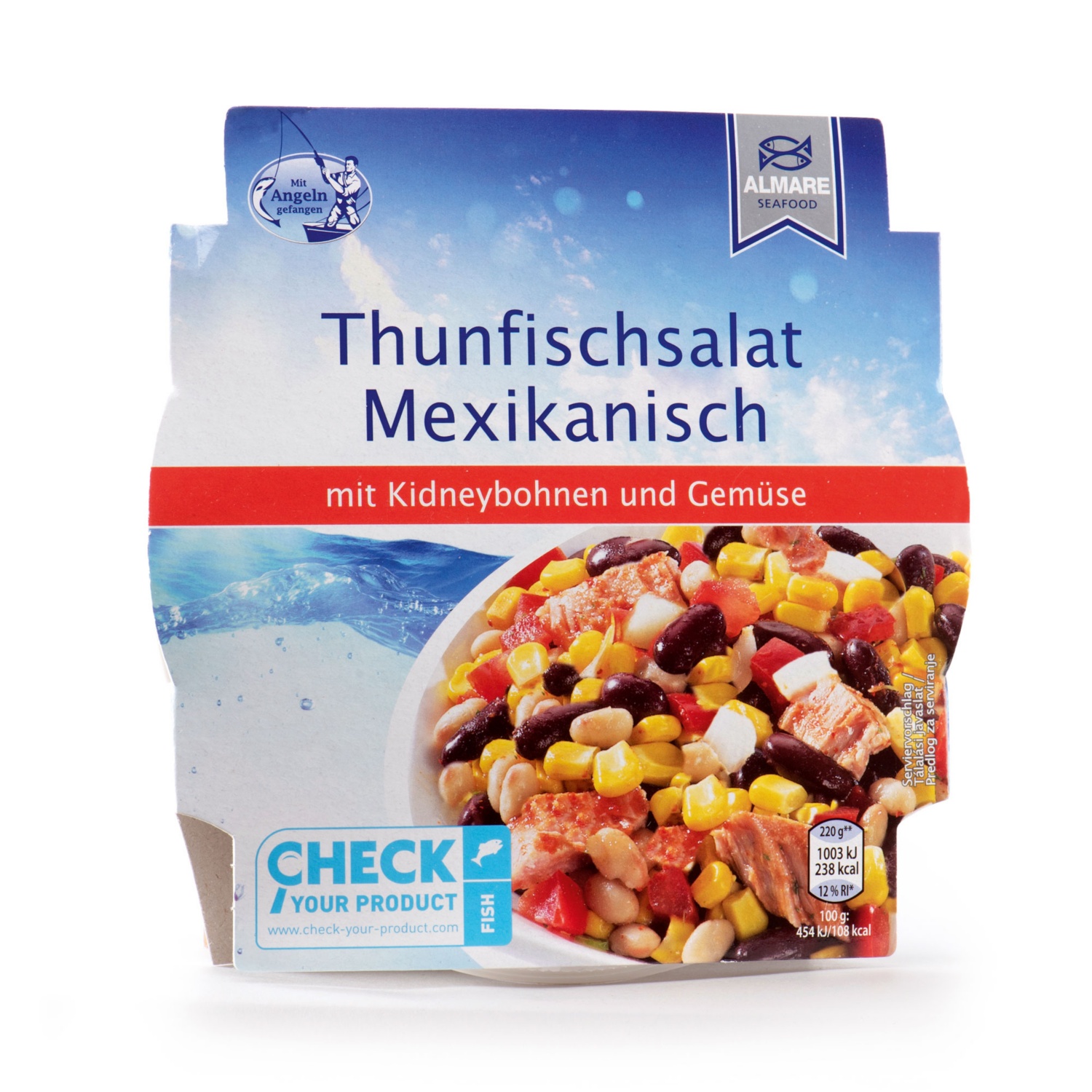 ALMARE SEAFOOD Gemüse-Thunfischsalat, Mexikanisch