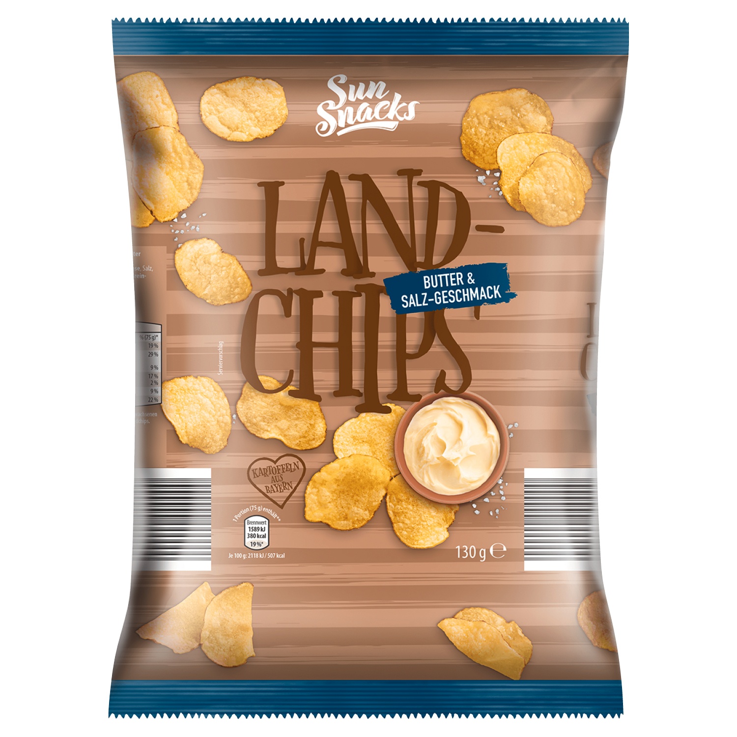Sun Snacks Land-Chips 130g