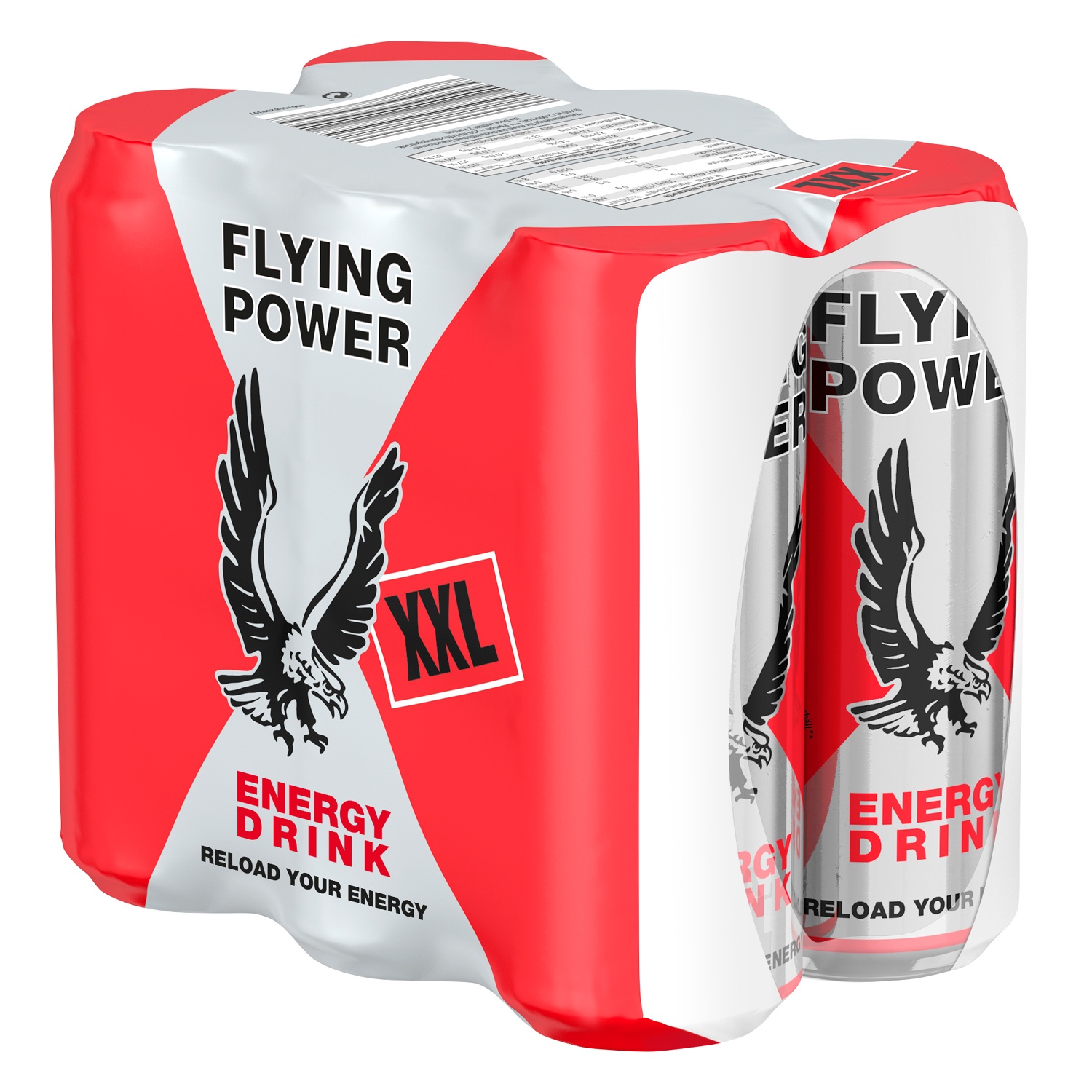 FLYING POWER Energy Drink, XXL 6 x 500ml ALDI SÜD