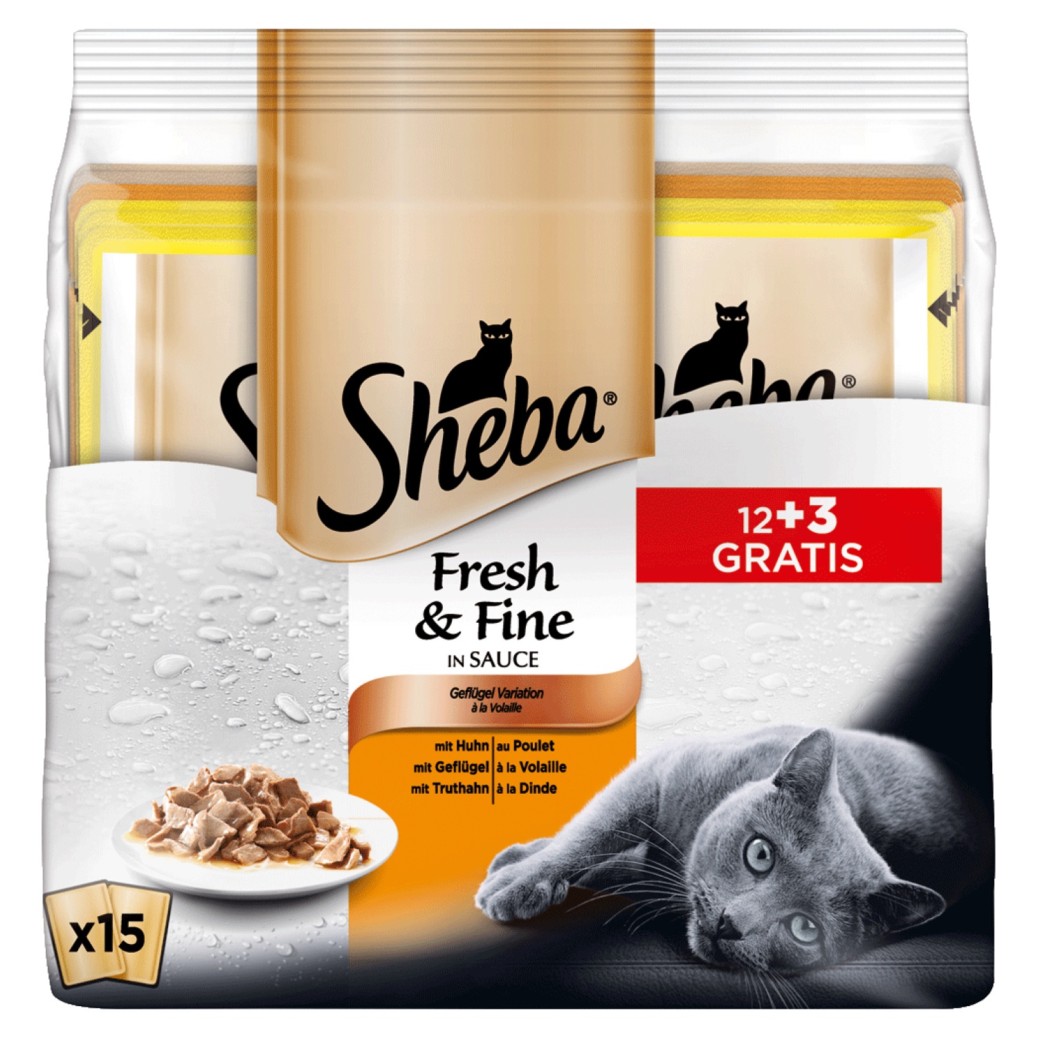 Sheba® Fresh & Fine in Sauce 750g