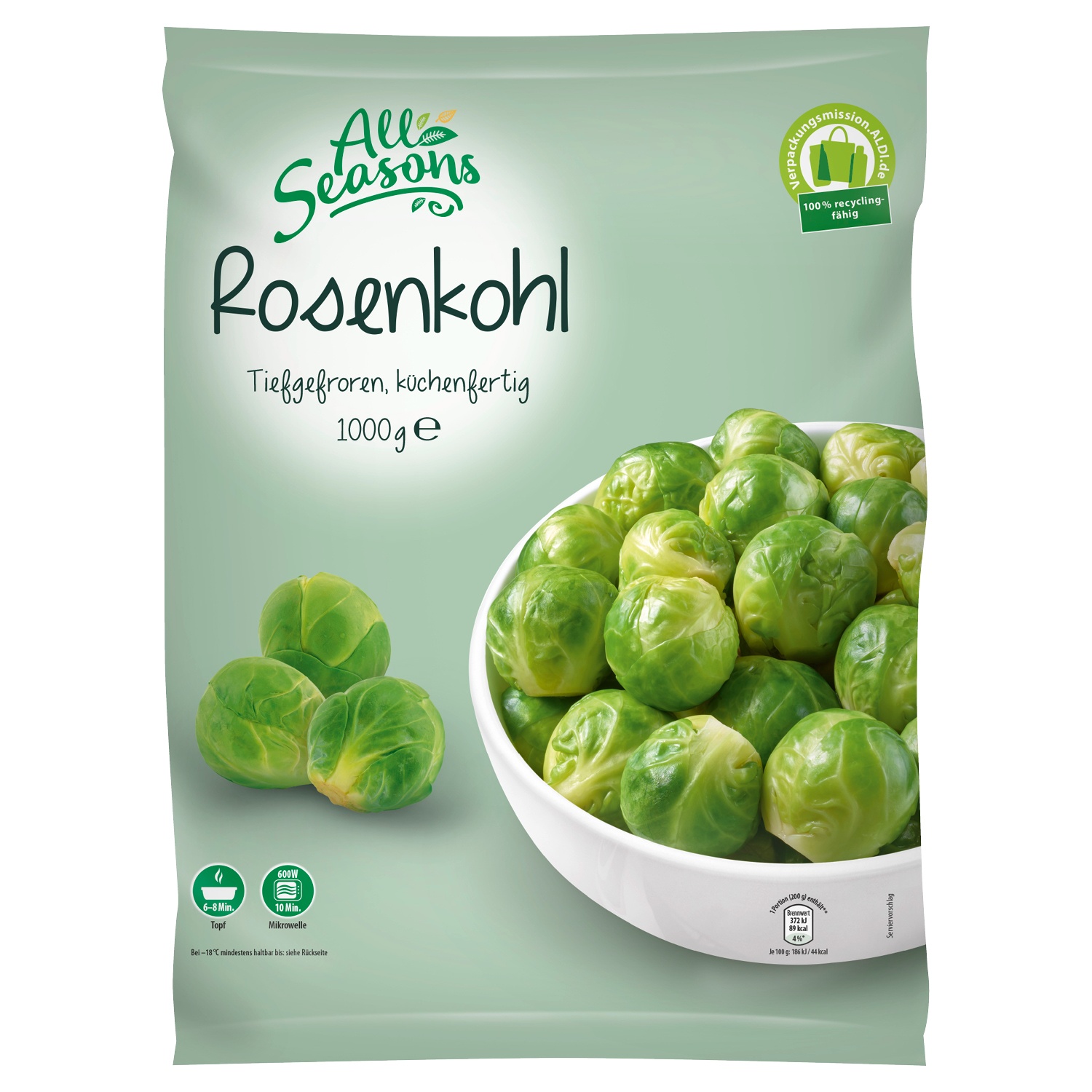 All Seasons Gemuse Sortiment 1000 G Aldi Sud