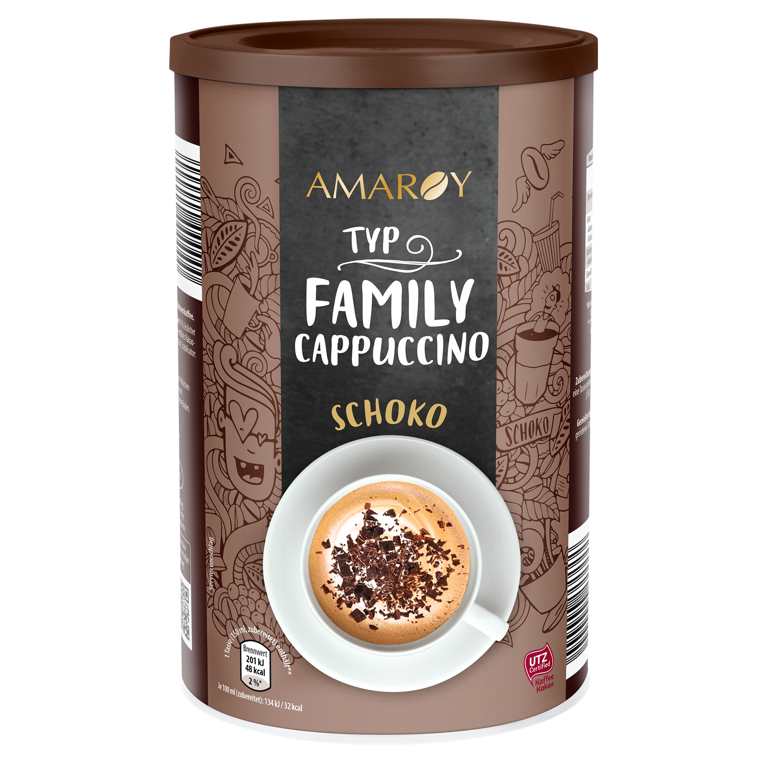 Amaroy Family Cappuccino 500g Aldi Sud