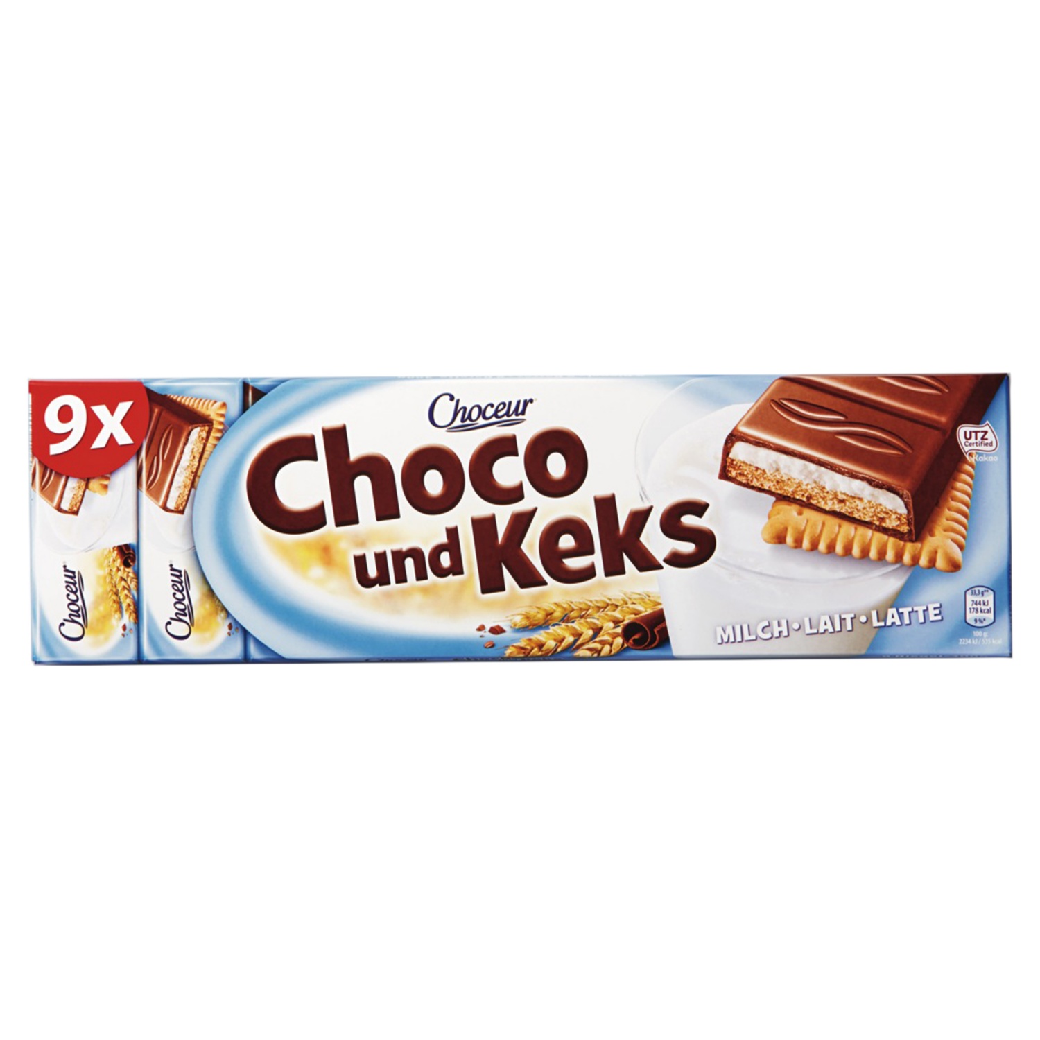CHOCEUR Schoko & Keks, Milch