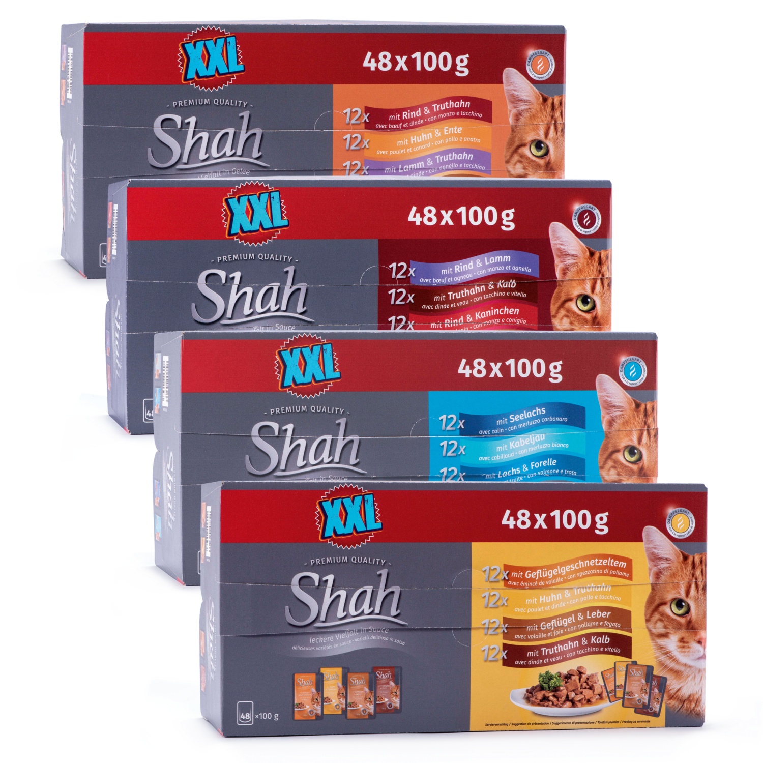 SHAH XXL Katzenfutter