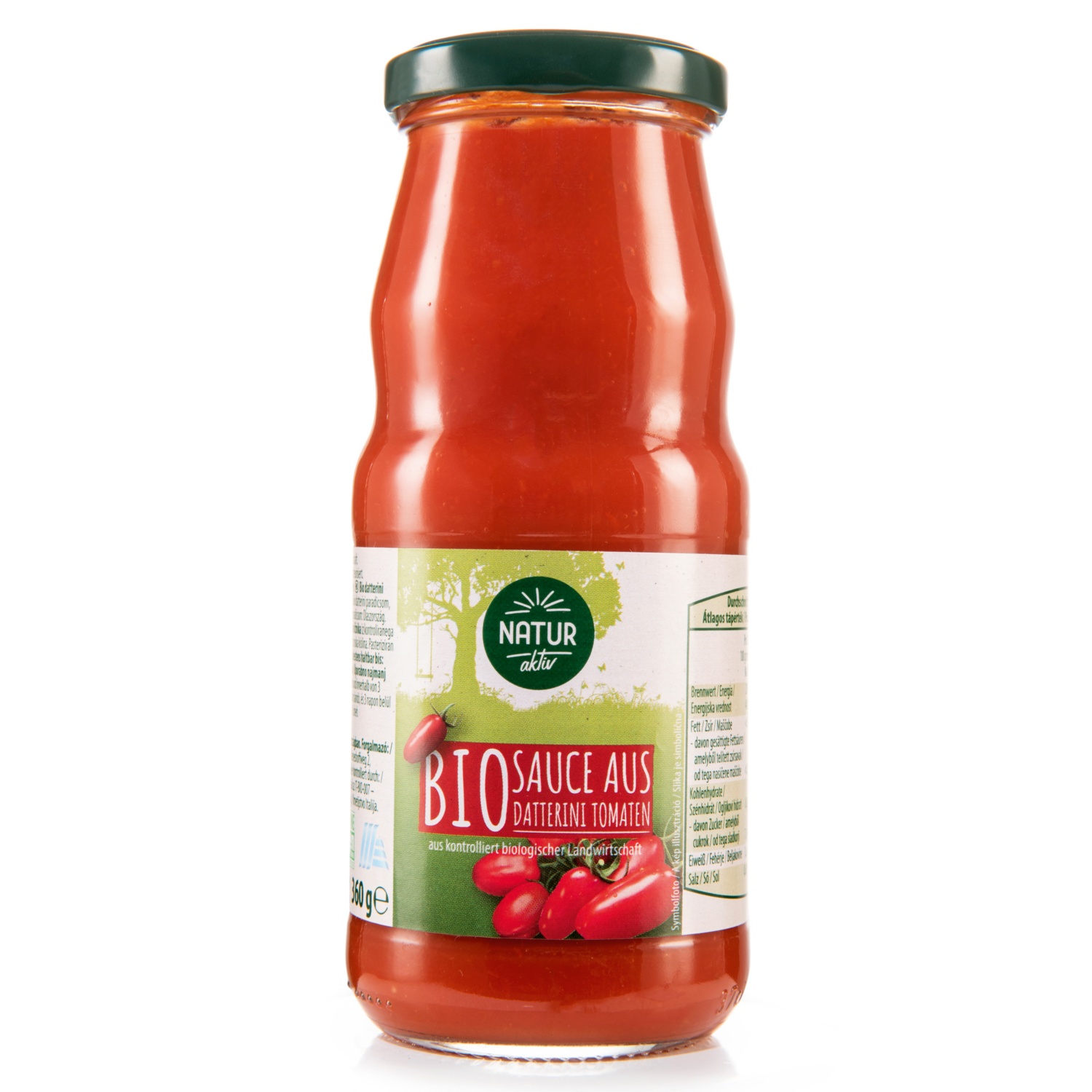 NATUR AKTIV BIO-Sauce aus Datterini Tomaten