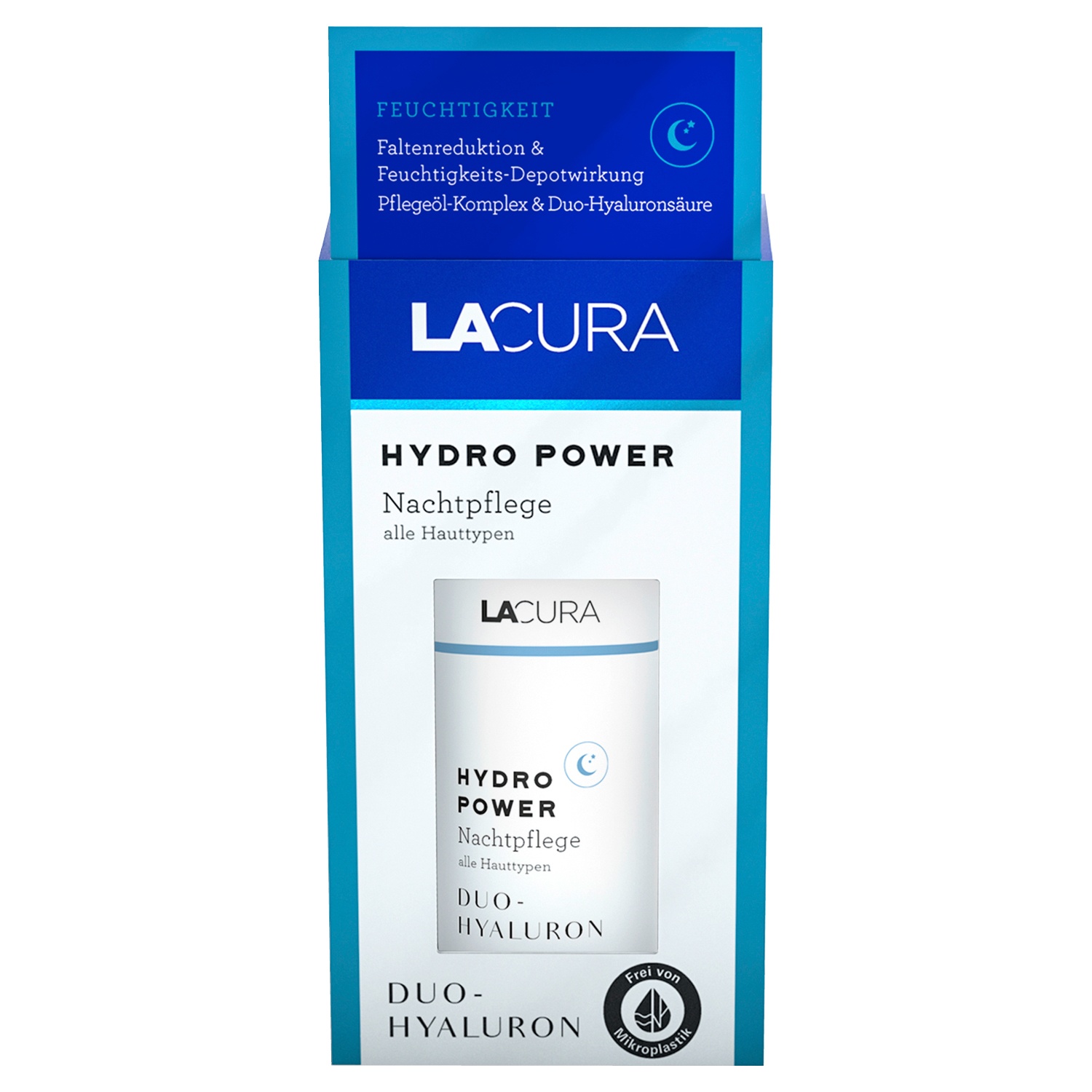 Lacura Hydro Power Duo Hyaluron Gesichtspflege 50ml Aldi Sud