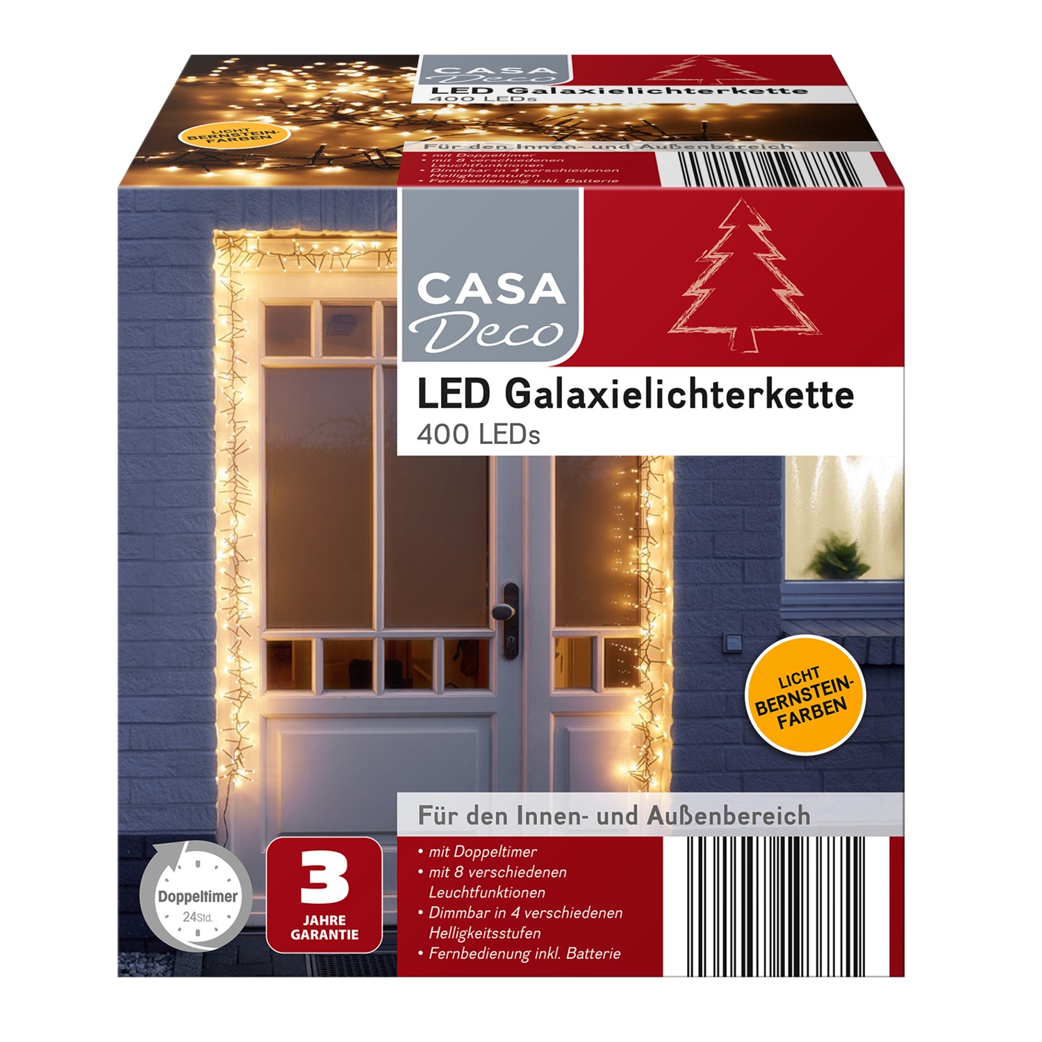 casa deco LED-Galaxie-Lichterkette