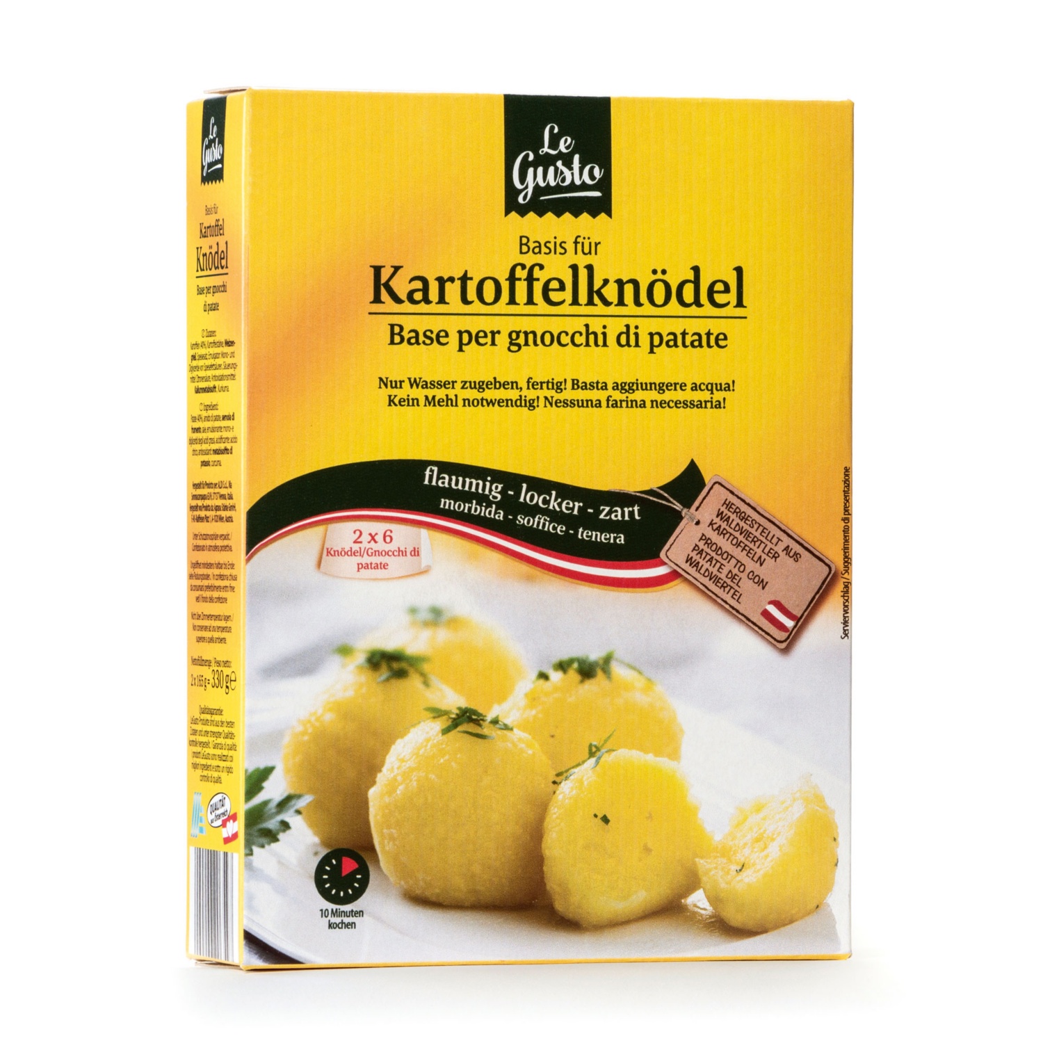 LE GUSTO Basis für Kartoffelknödel