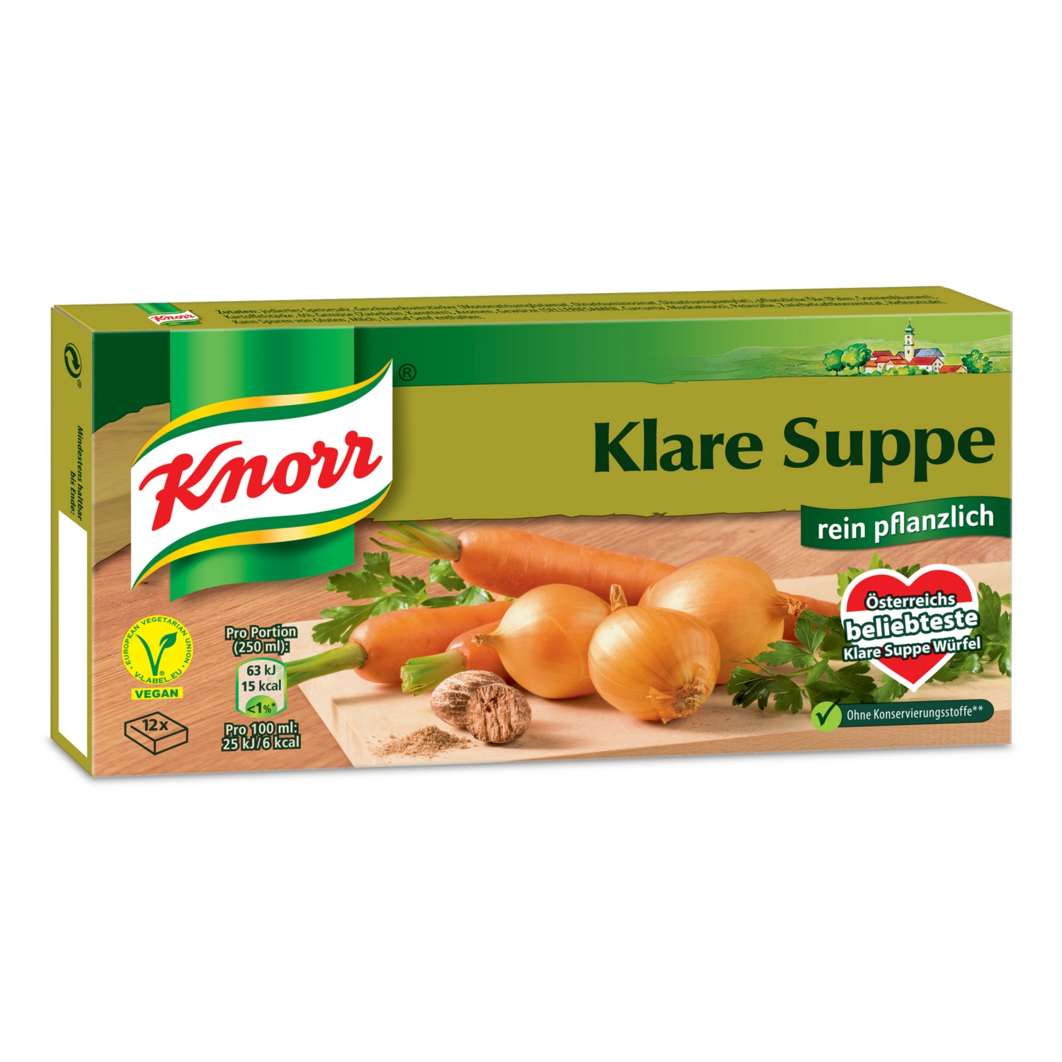 KNORR Bouillon Würfel, Klare Suppe