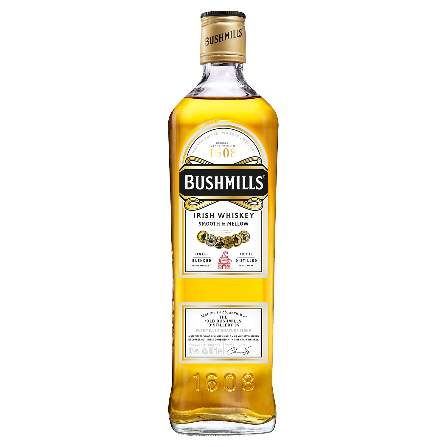 BUSHMILLS® Irish Whiskey 0,7 l