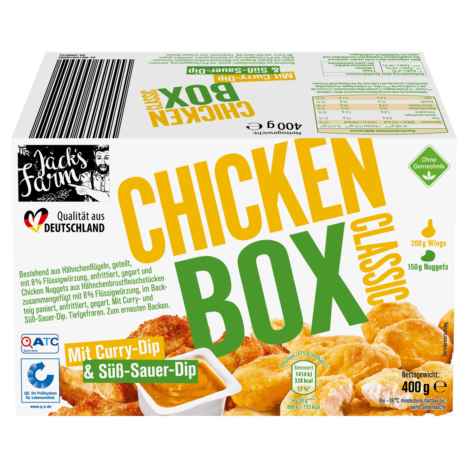 Jack‘s Farm Chicken Box 400 g