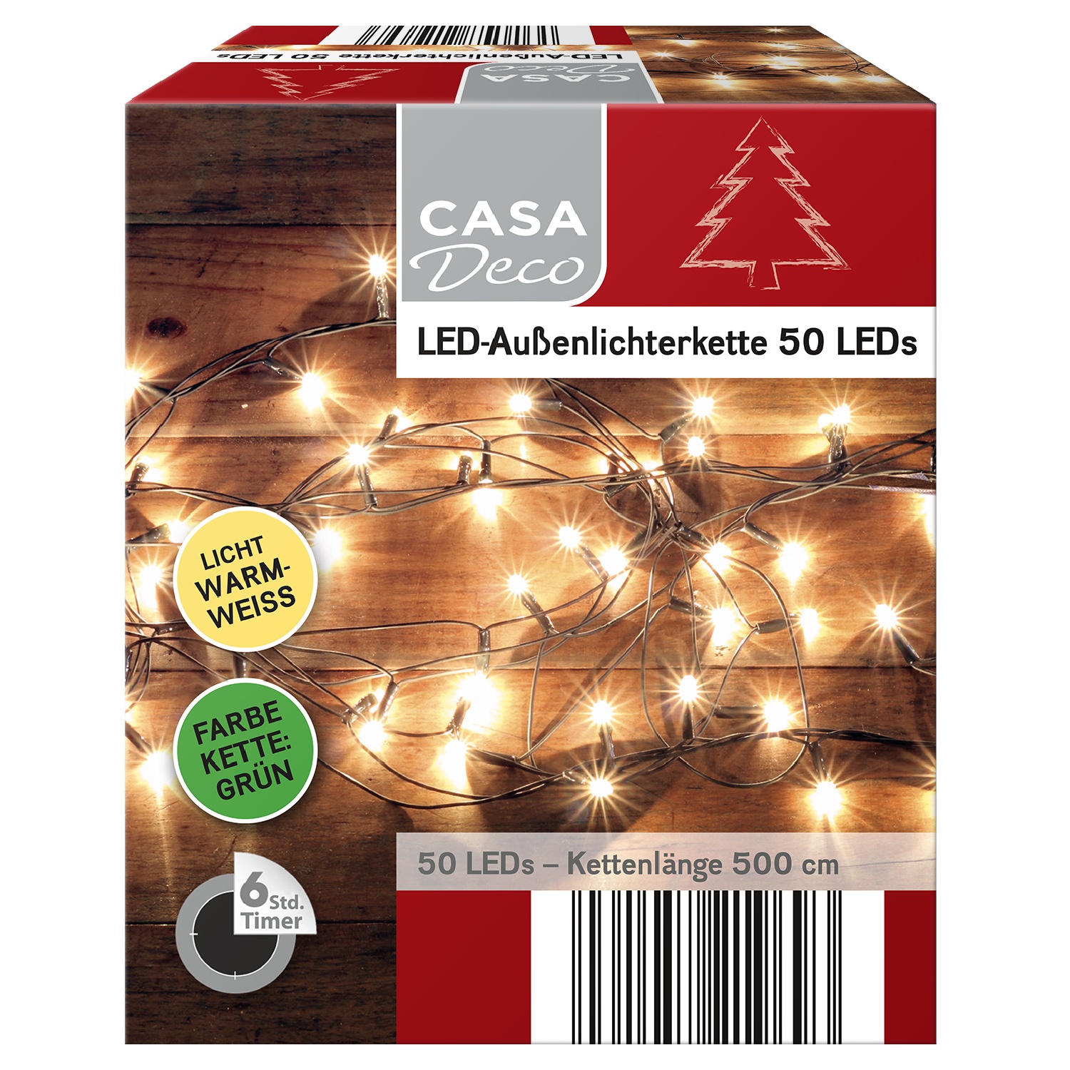 CASA Deco LED-Außenlichterkette