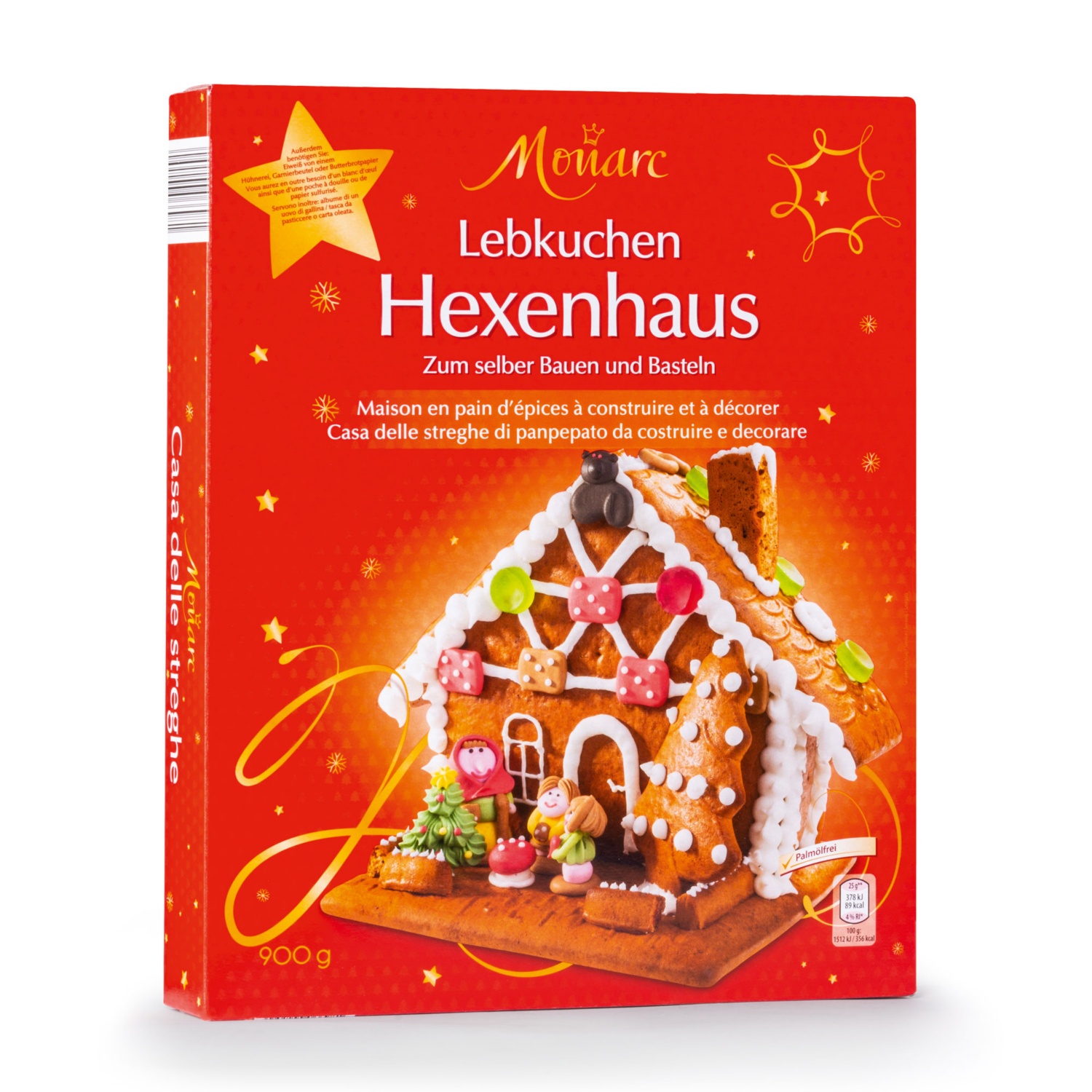 MONARC SAISON Lebkuchen-Bausatz, Hexenhaus