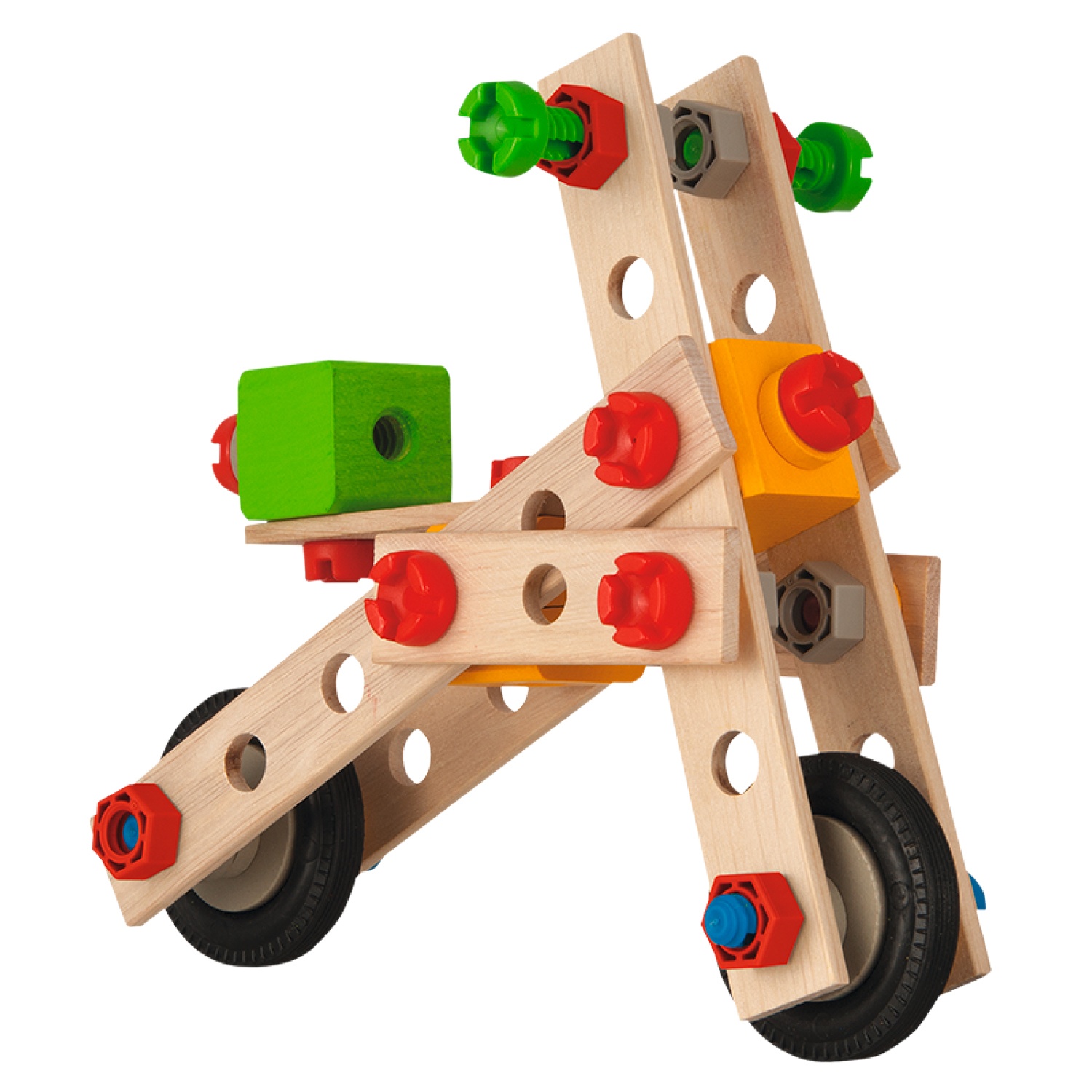 Eichhorn Constructor Holz-Spielzeug 2-in-1/4-in-1