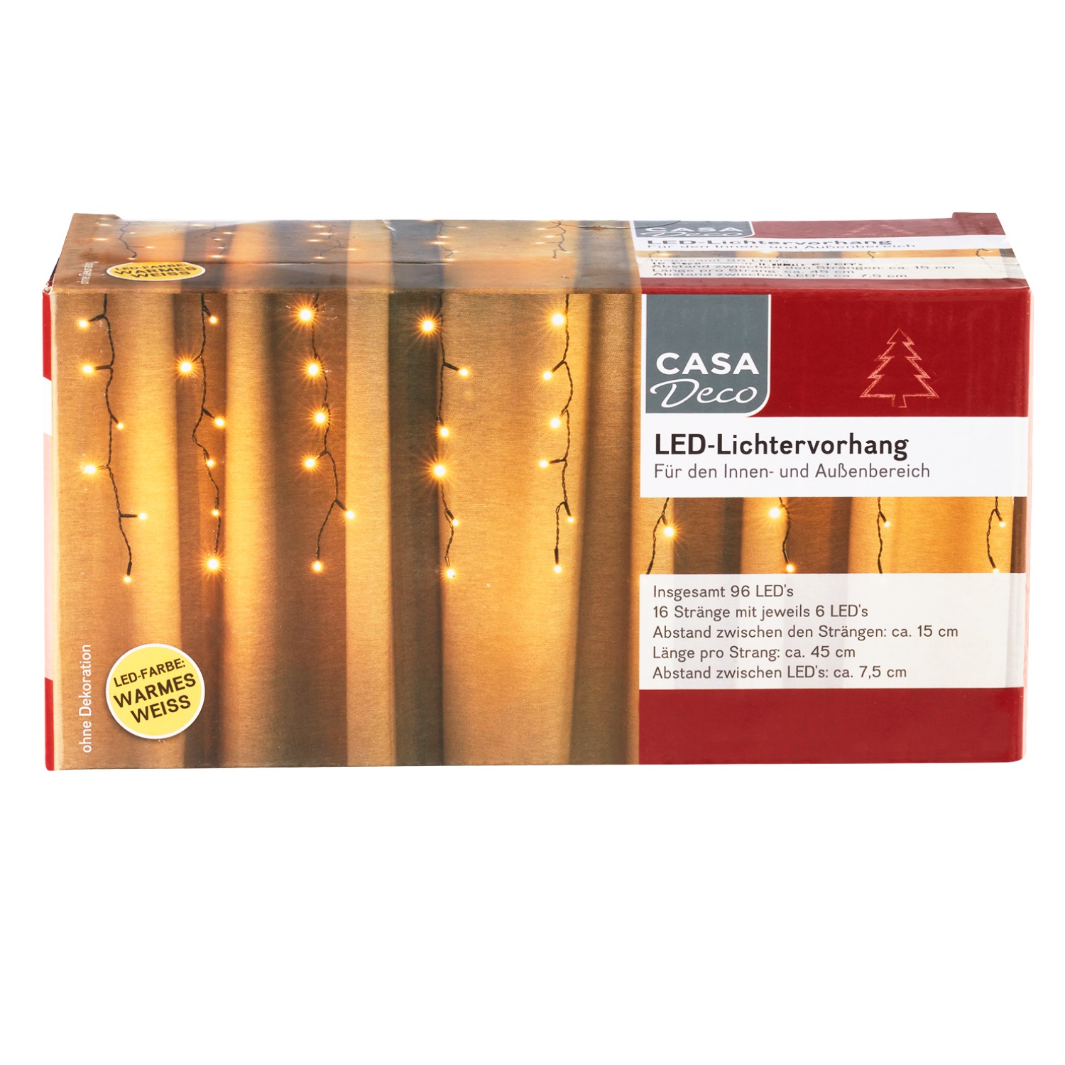 Casa Deco Led Lichternetz Vorhang Aldi Sud