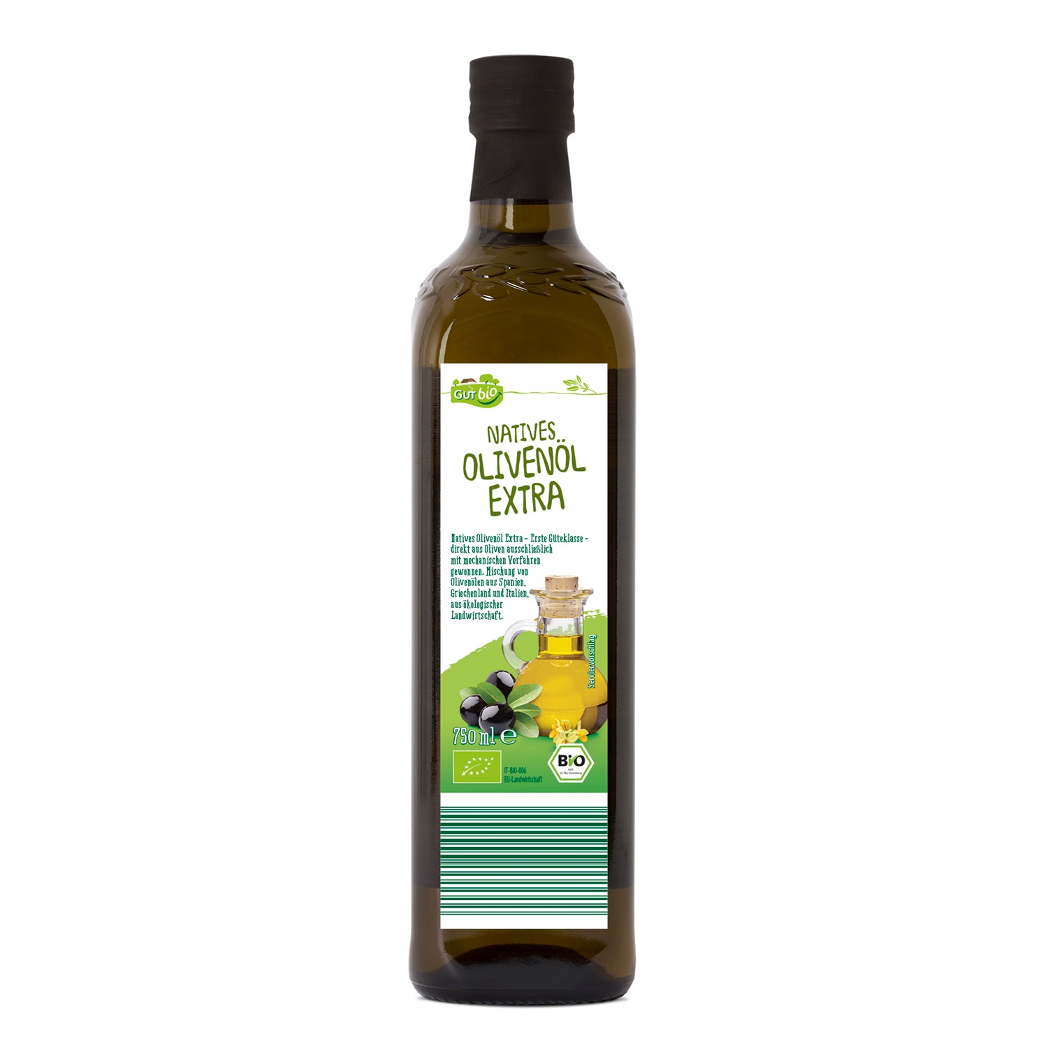 Gut Bio Natives Olivenol Extra 750 Ml Aldi Sud