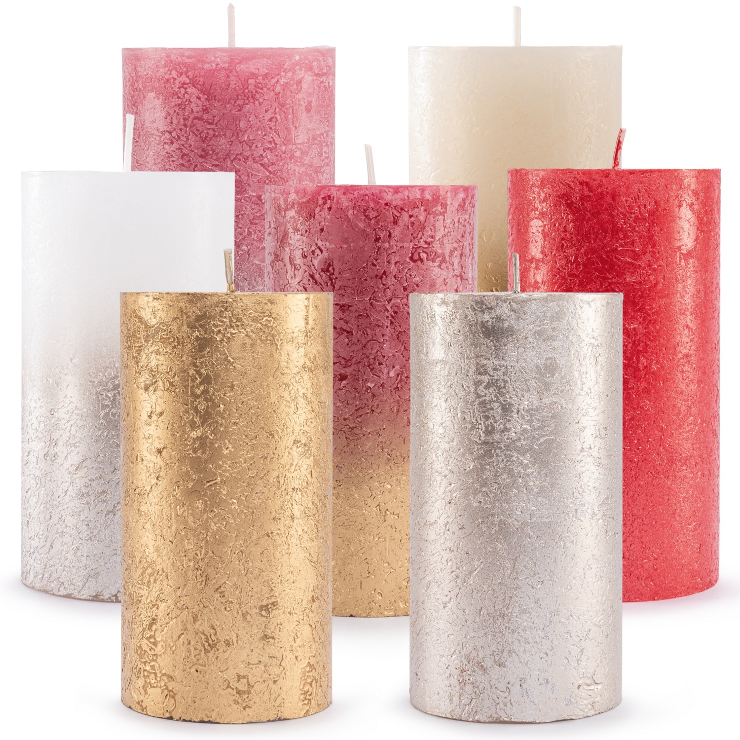 Herbstliche Premium-Rustikkerze