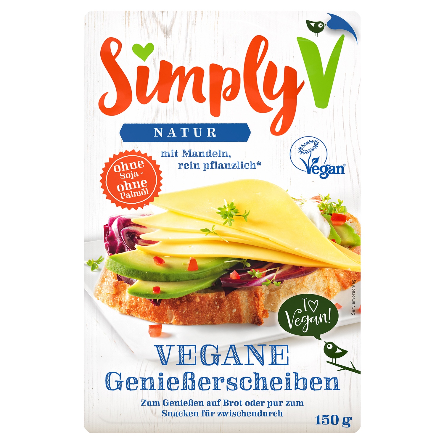 Vegane/r Genießerscheiben/Streichgenuss 150 g