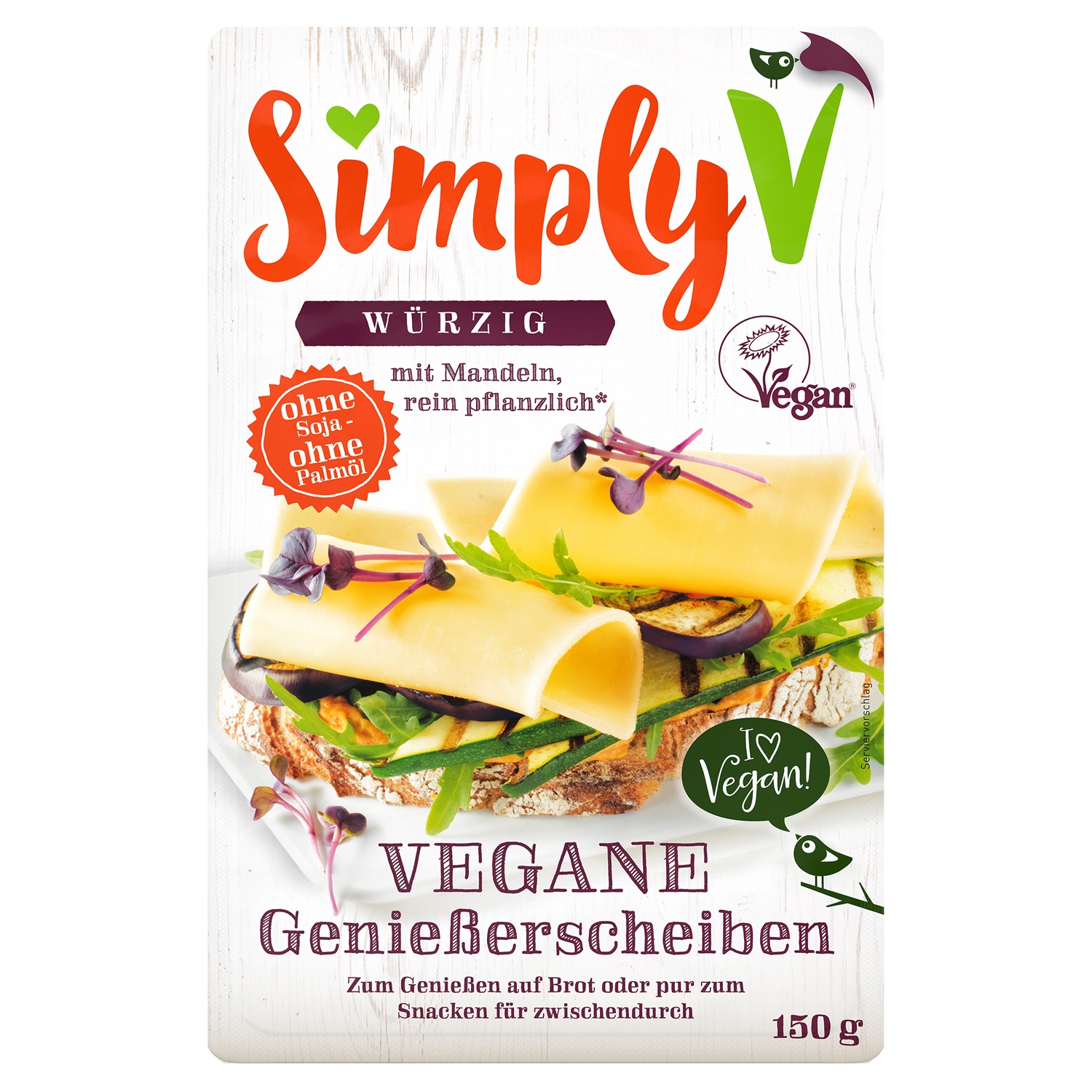 Vegane/r Genießerscheiben/Streichgenuss 150 g