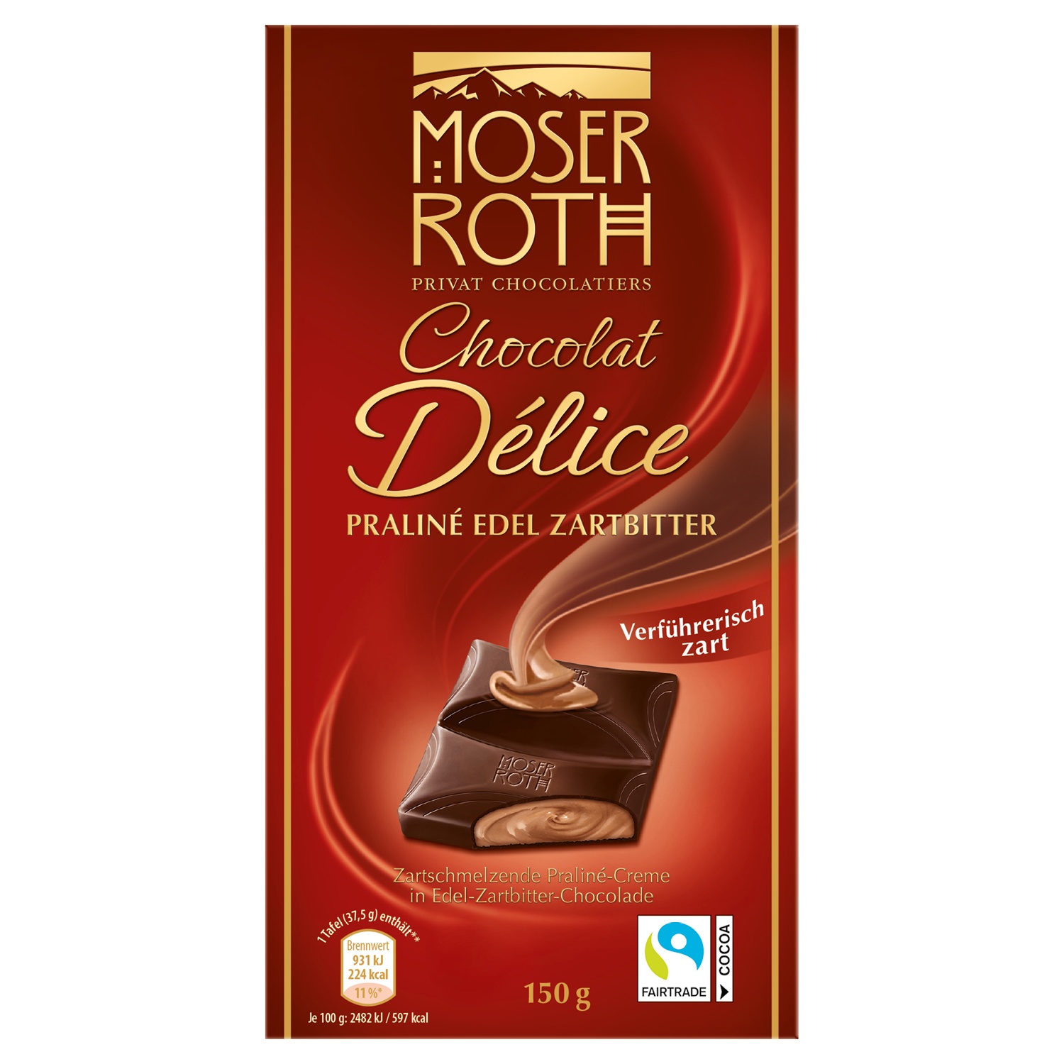 MOSER ROTH Schokolade 150 g
