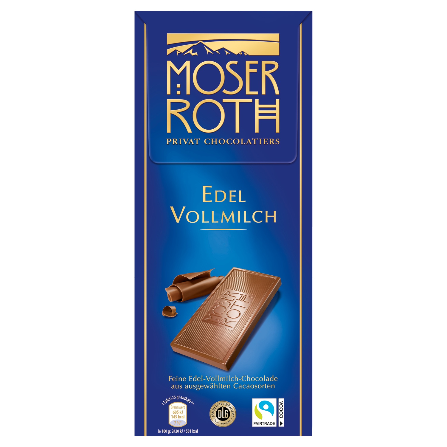 MOSER ROTH Schokolade 125 g