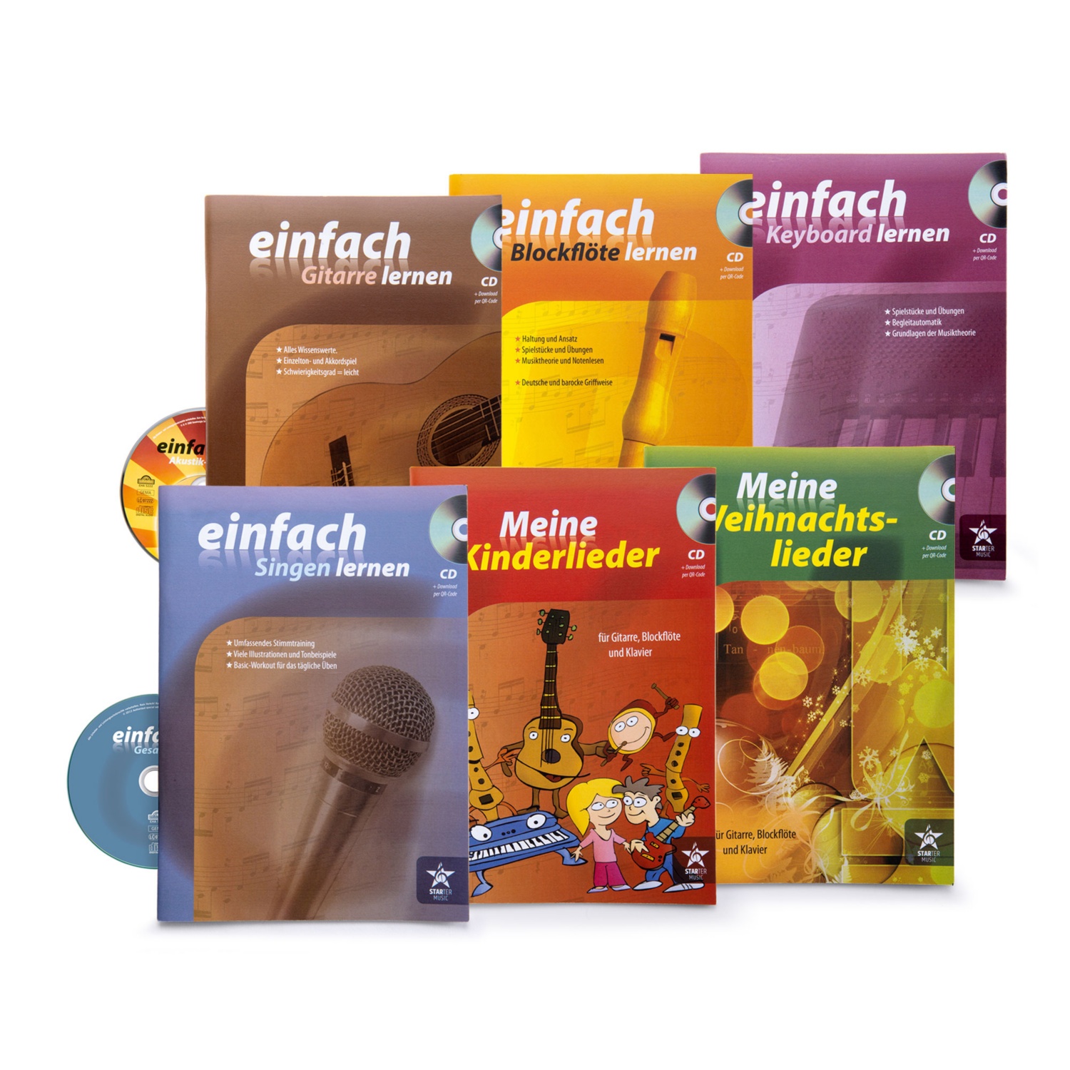 Notenbuch mit CD