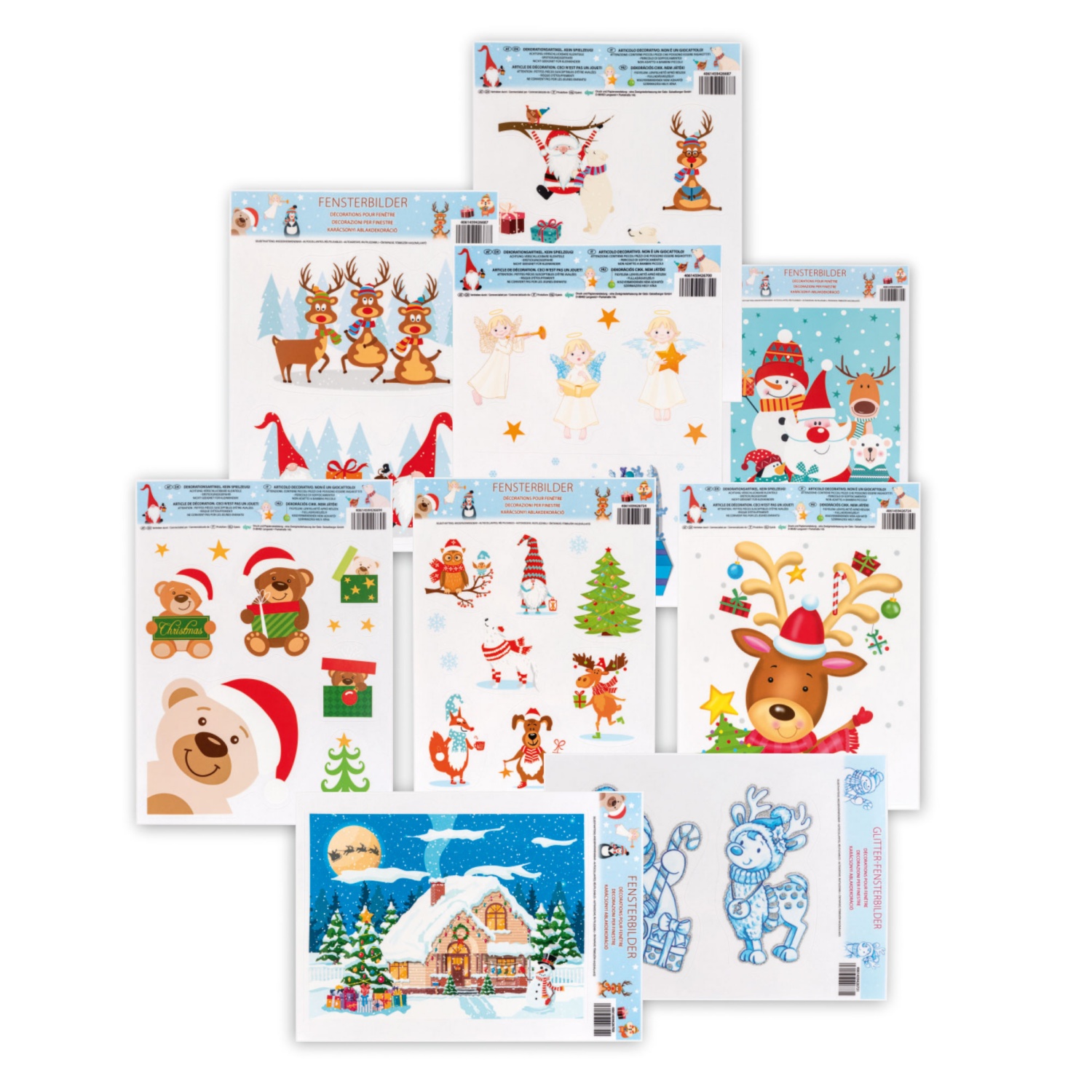Weihnachtsfensterbilder
