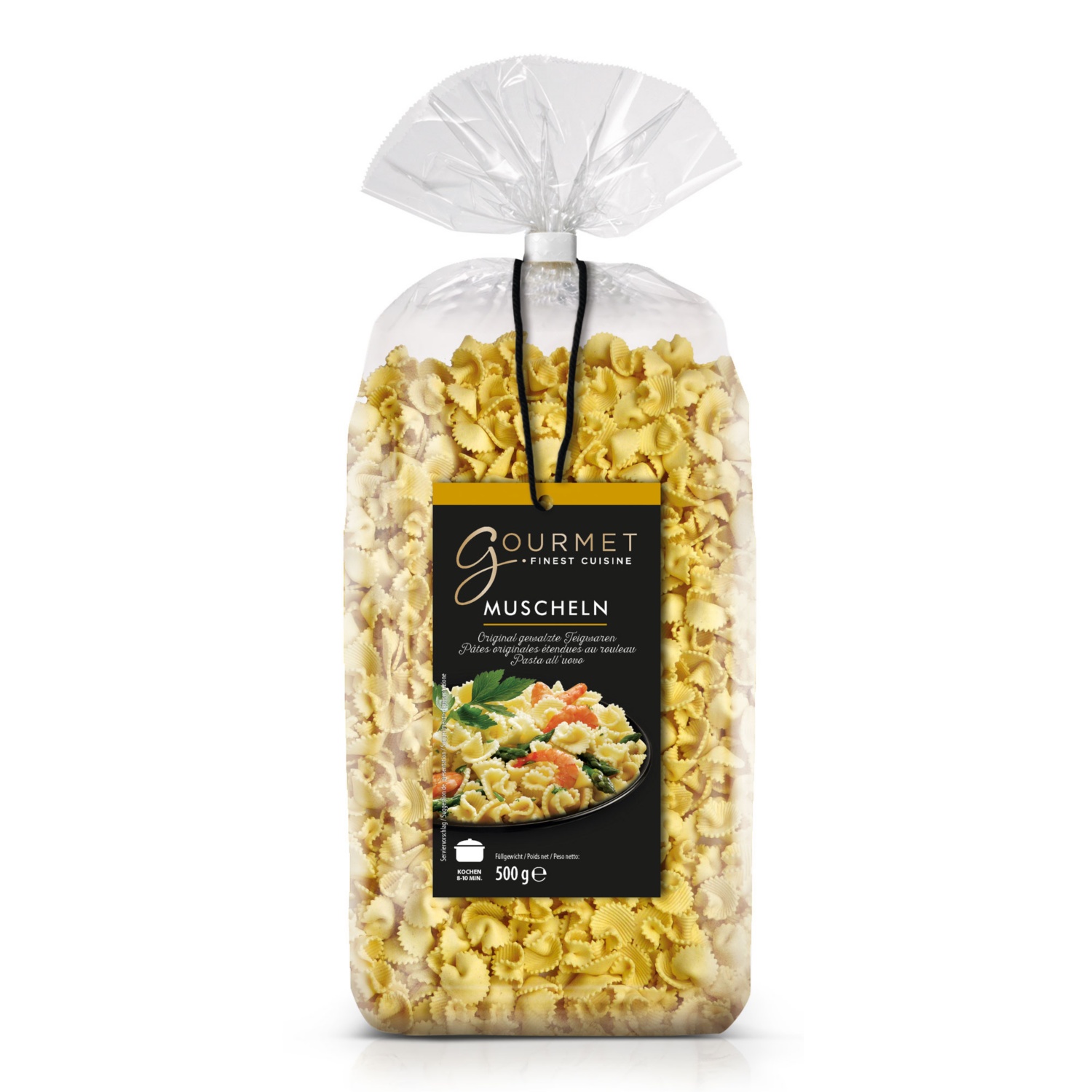 GOURMET Premium Nudeln gewalzt, Muscheln