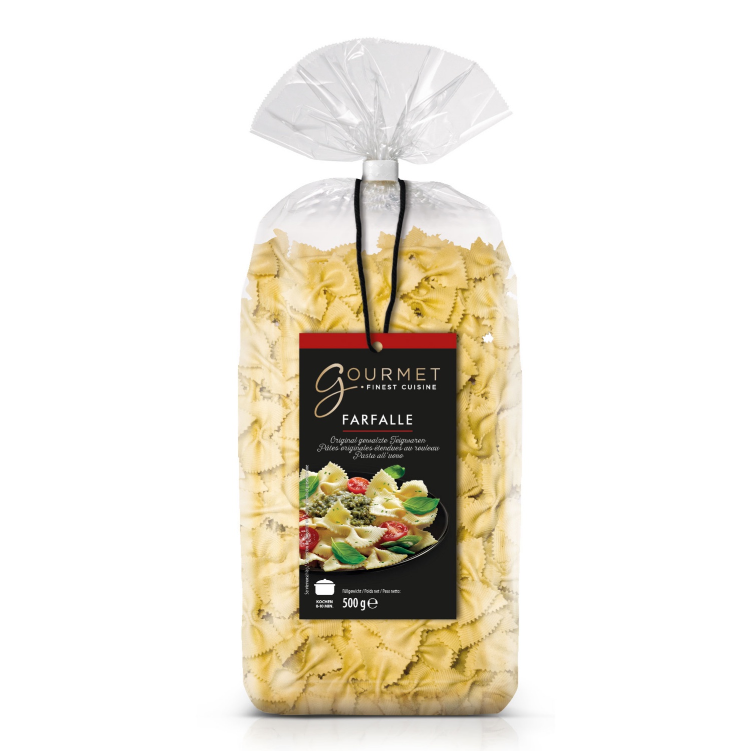 GOURMET Premium Nudeln gewalzt, Farfalle