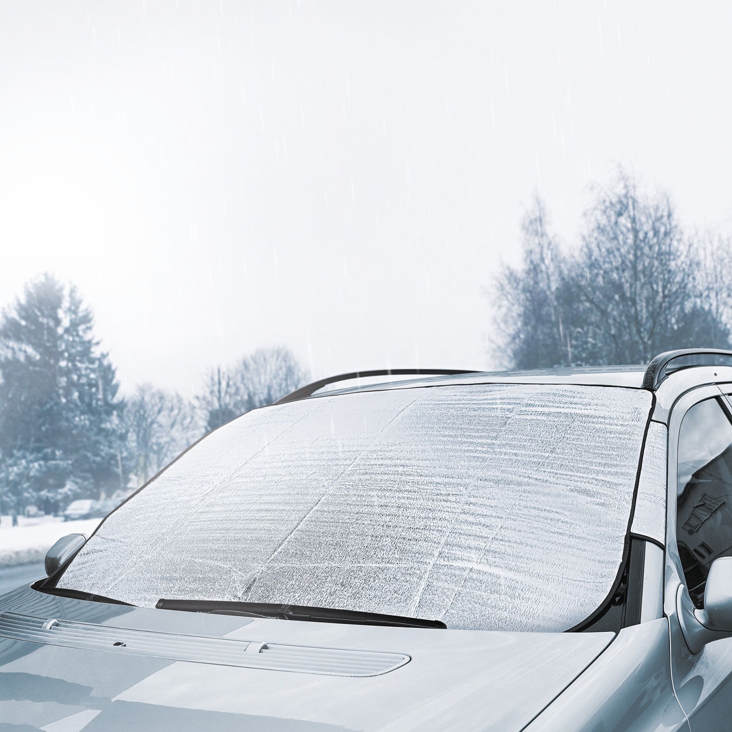 Kaufe Windschutzscheibenabdeckung, Auto-Schneeabdeckung, Auto