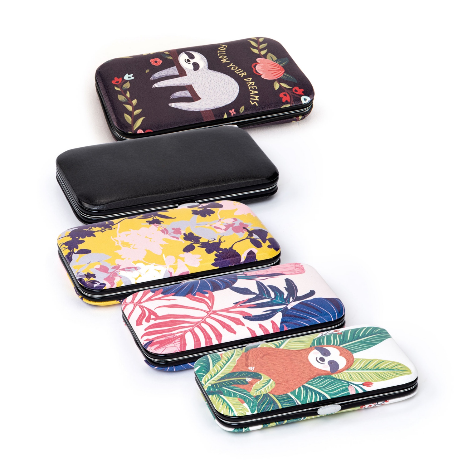 OMBIA Manikür-Etui Style, 4-teilig / 5-teilig