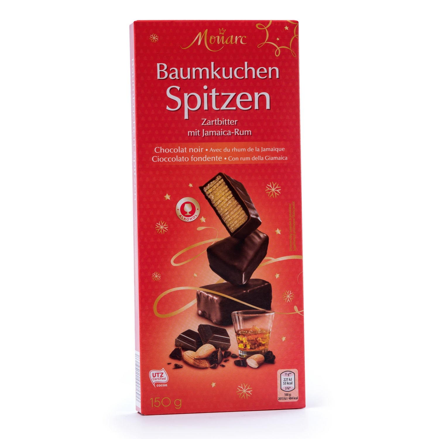 MONARC Baumkuchenspitzen, Jamaica Rum