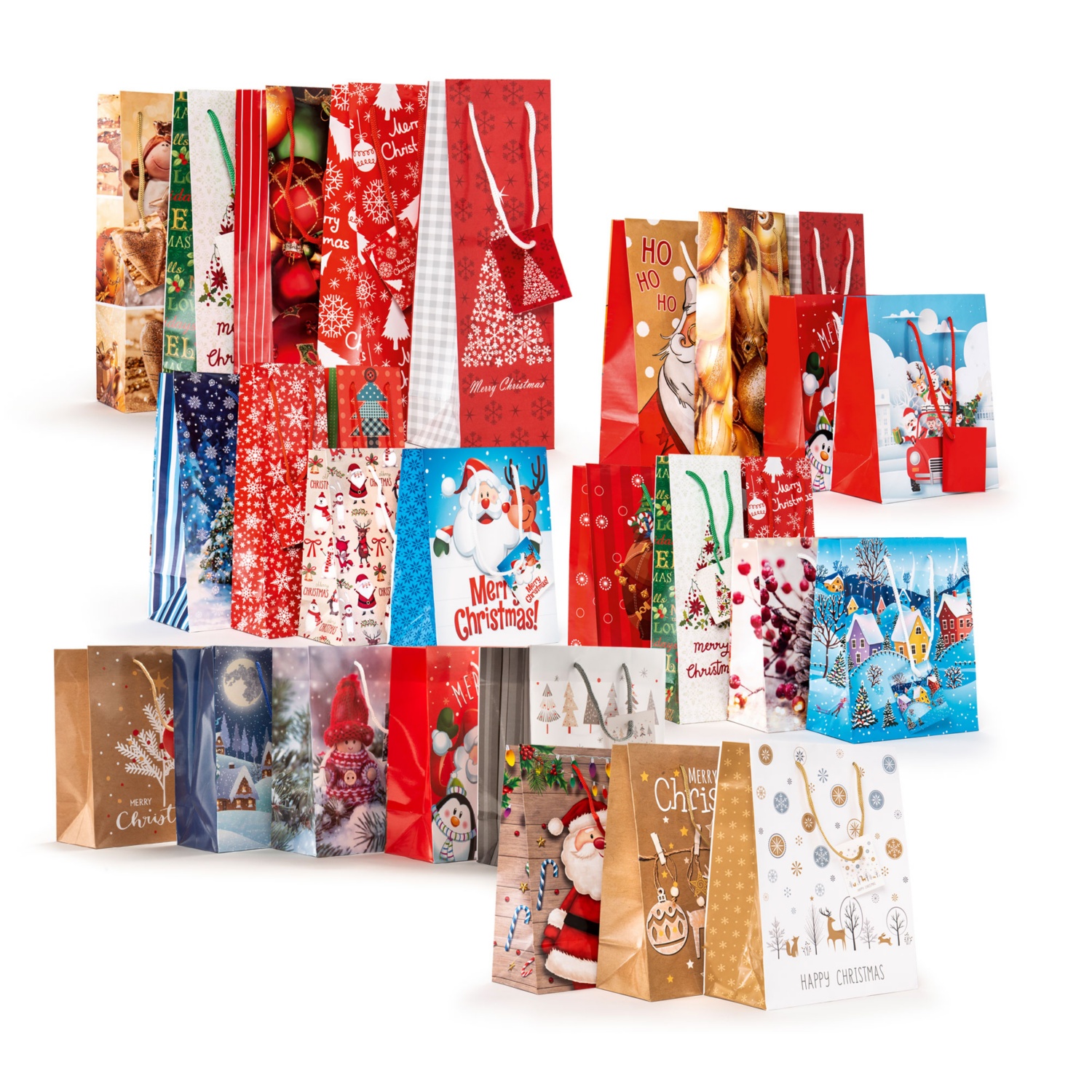 Weihnachtliche Geschenksäckchen