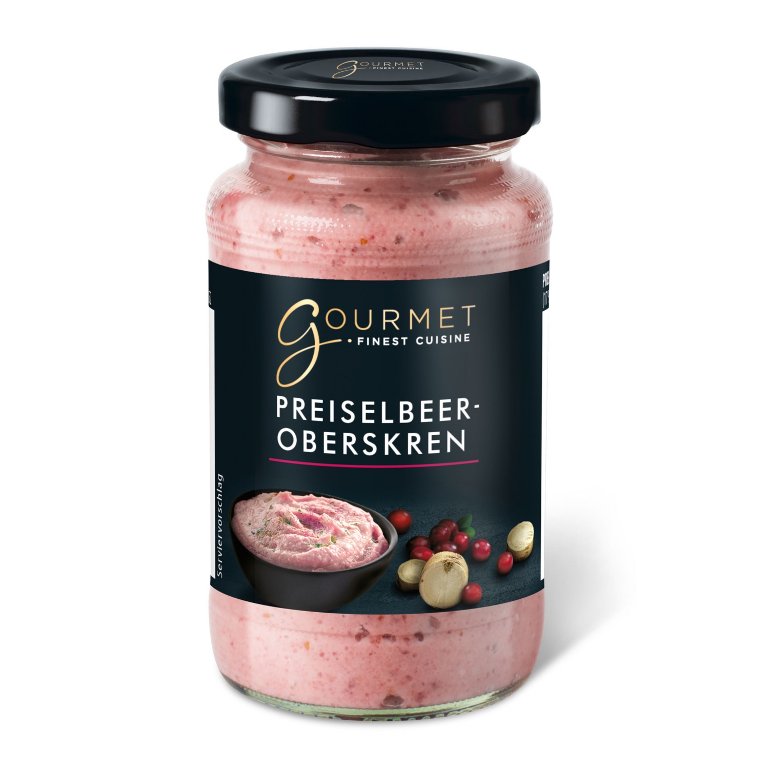 GOURMET Meerrettich, Preiselbeer-Sahne | HOFER