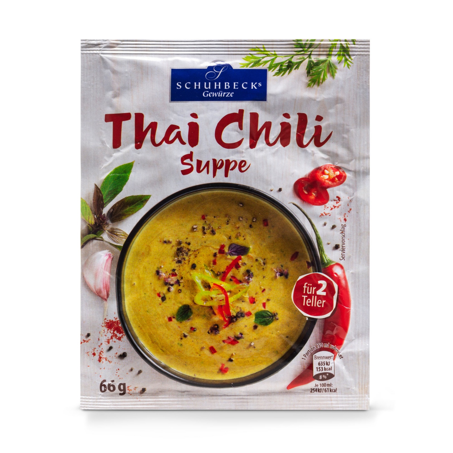 SCHUHBECK Trockensuppe, Thai Chili