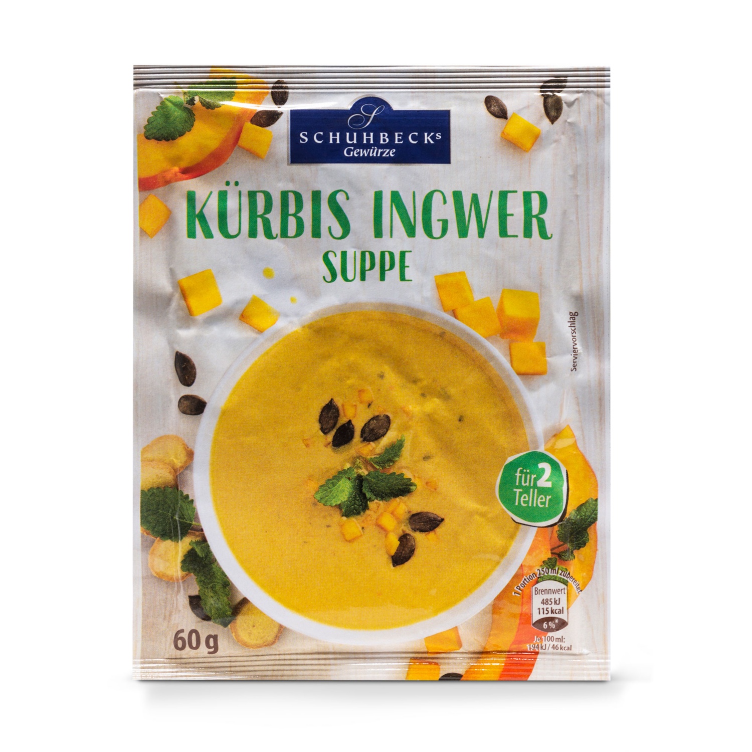 SCHUHBECK Trockensuppe, Kürbis