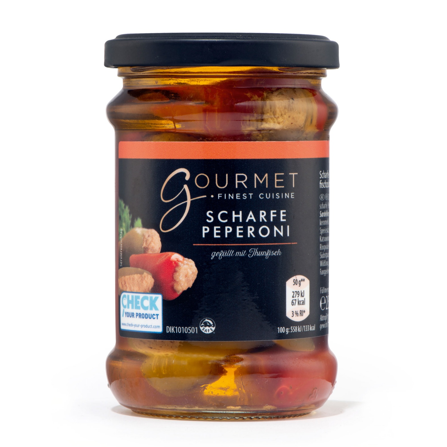GOURMET Thunfisch-Antipasti, Pfefferoni