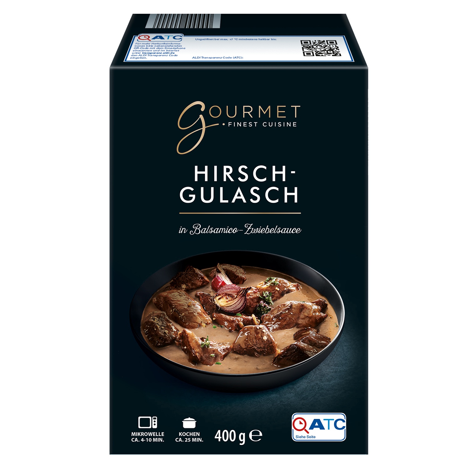Gourmet Hirschgulasch 400 G Aldi Sud