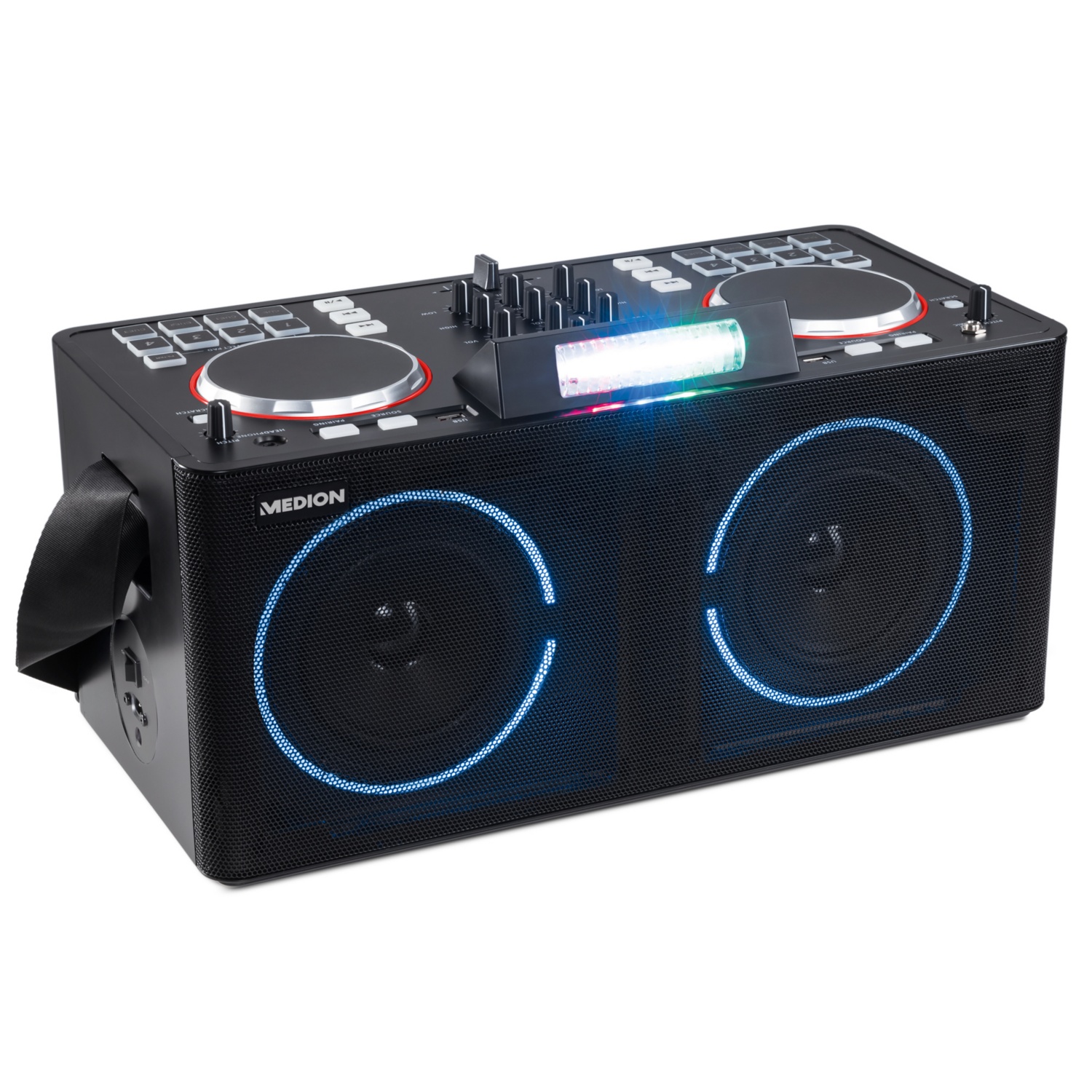 MEDION® LIFE® X61420 Party Lautsprecher mit DJ-Controller