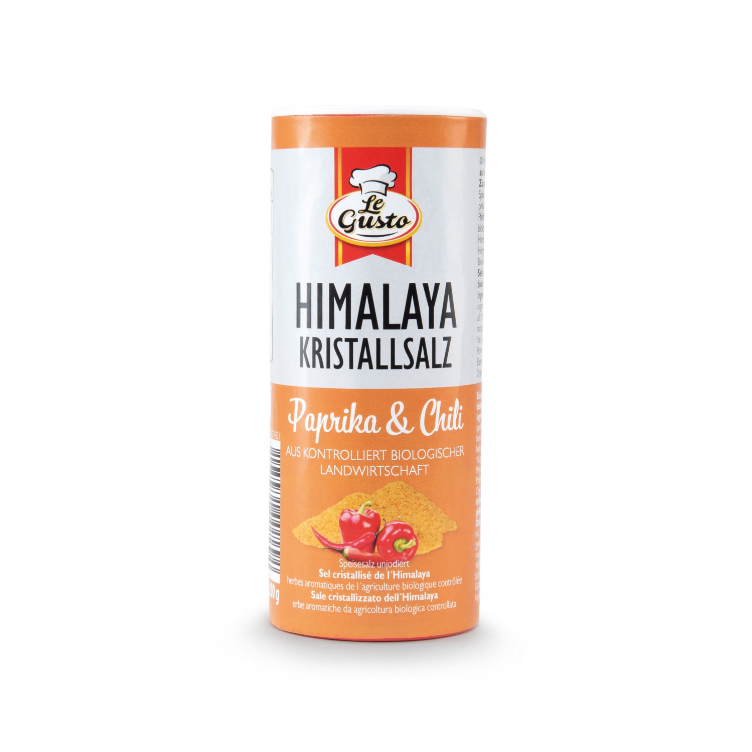 LE GUSTO Himalaya-Kristallsalz mit Bio Paprika und Chili