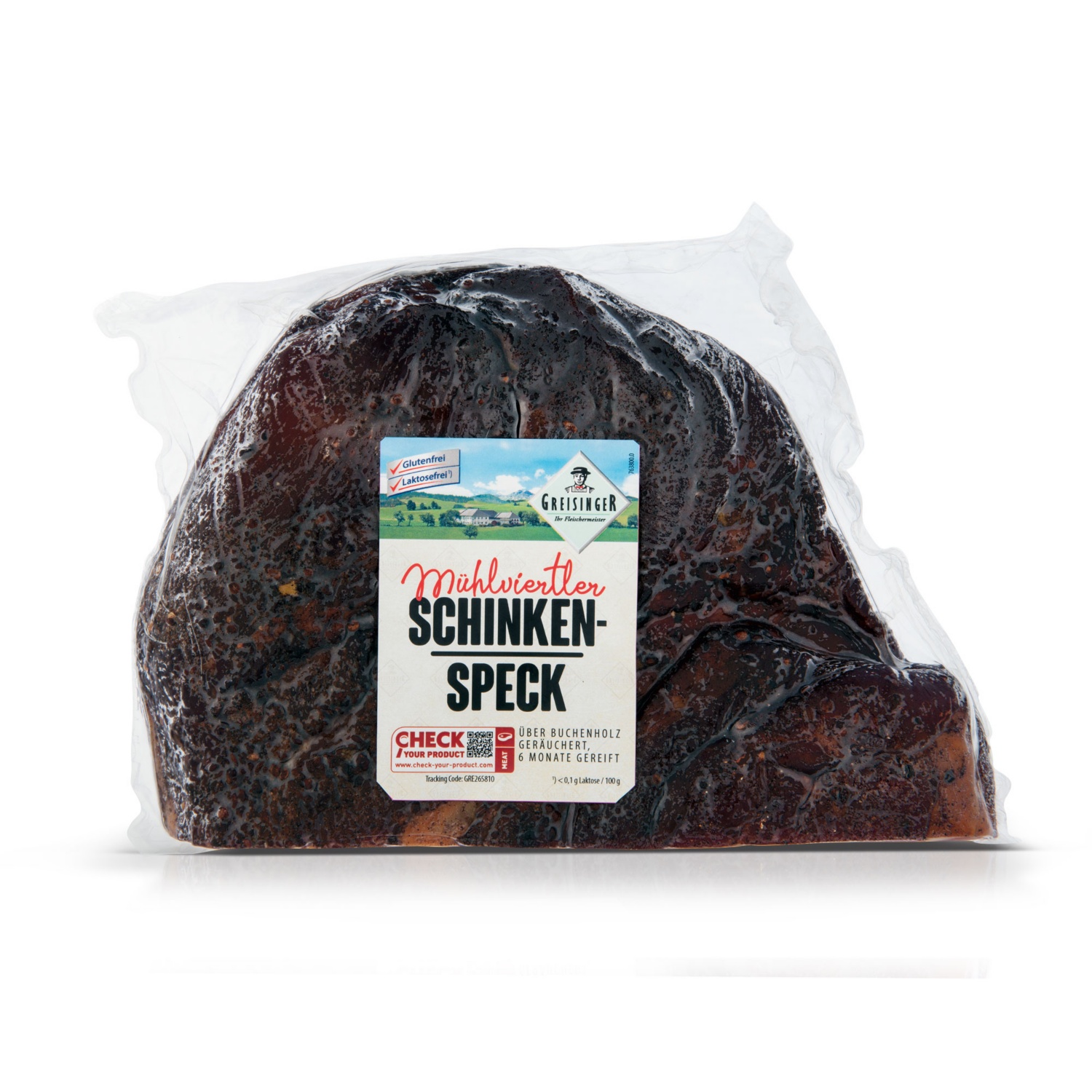 Schinkenspeck mit Schwarte