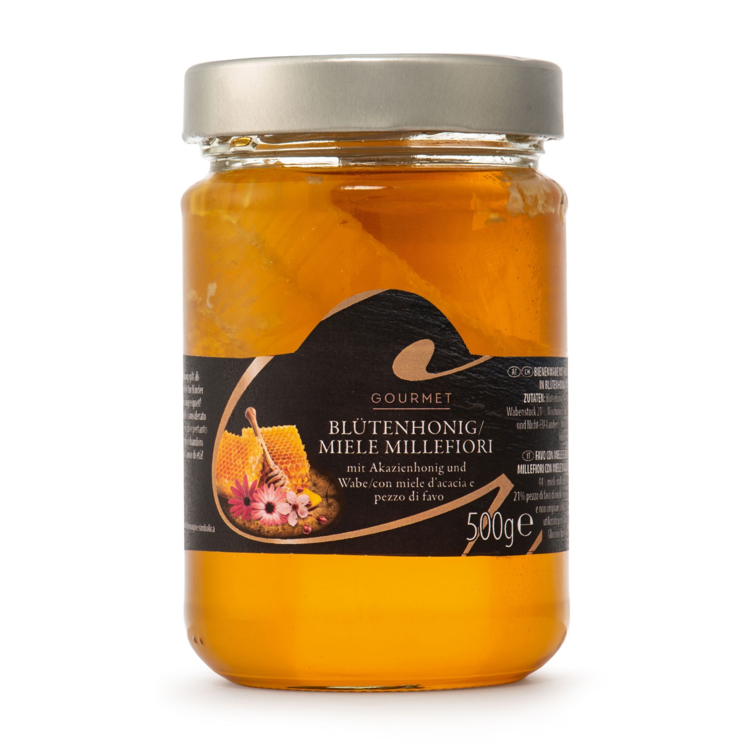 GOURMET Blütenhonig mit Wabe