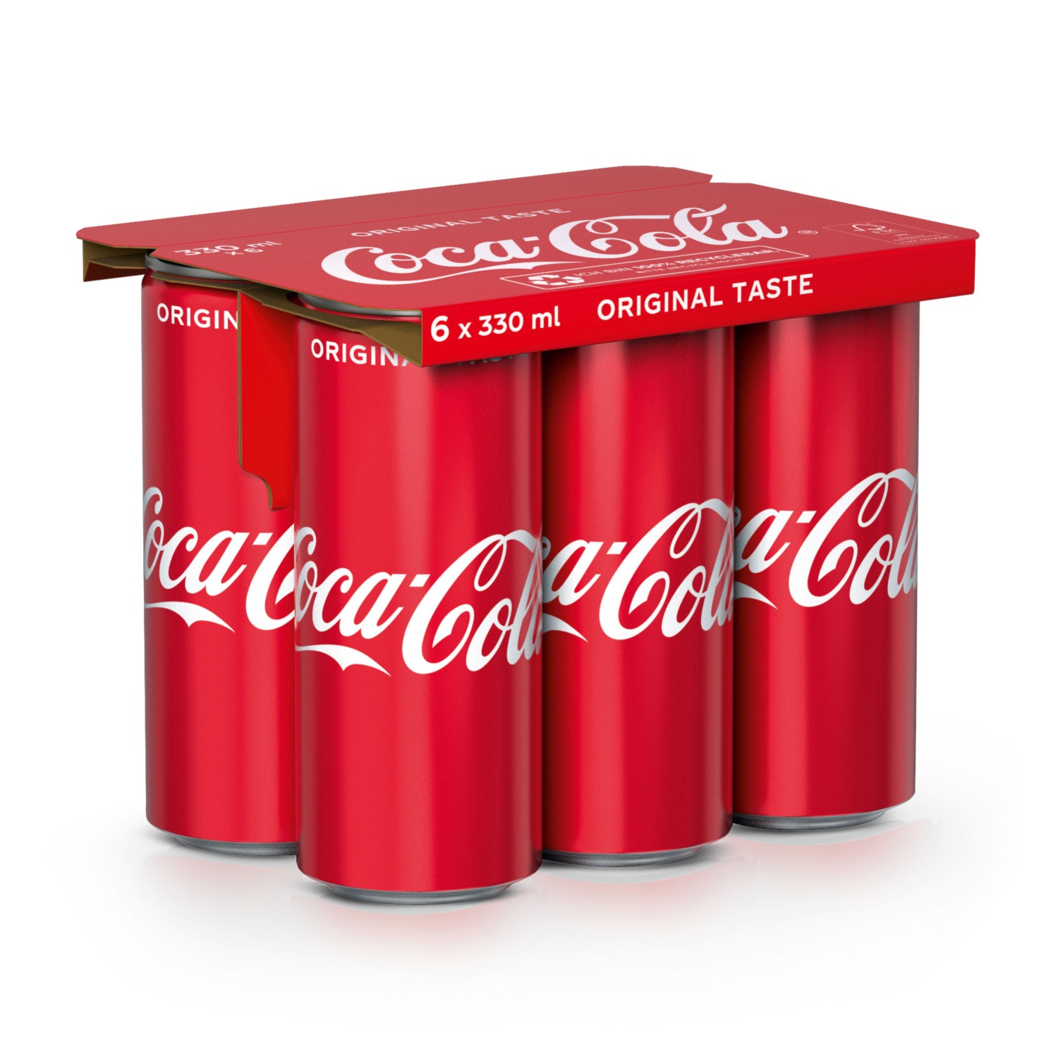 Coca-Cola 6x330ml, Regular