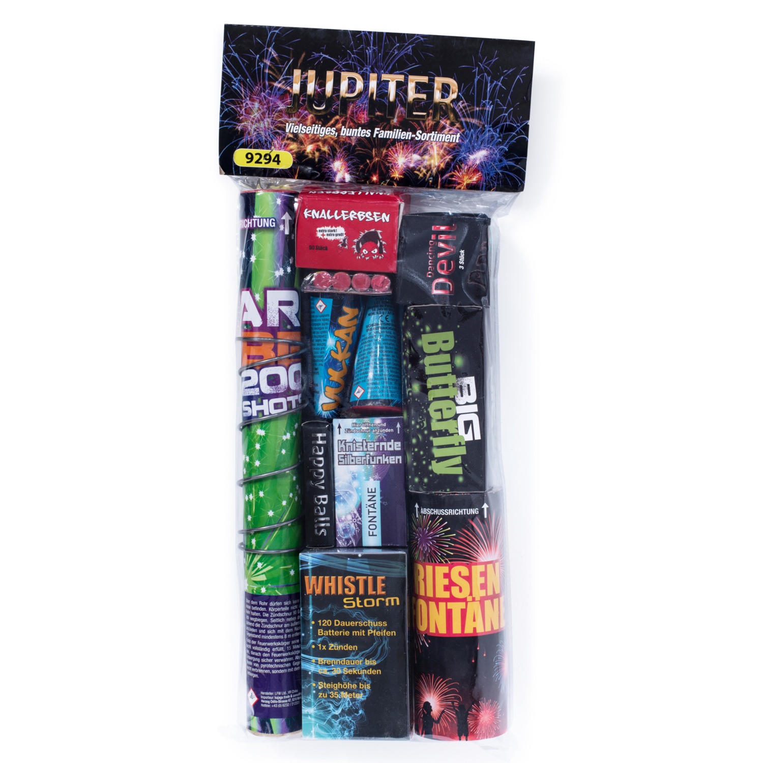 Familienfeuerwerk Jupiter