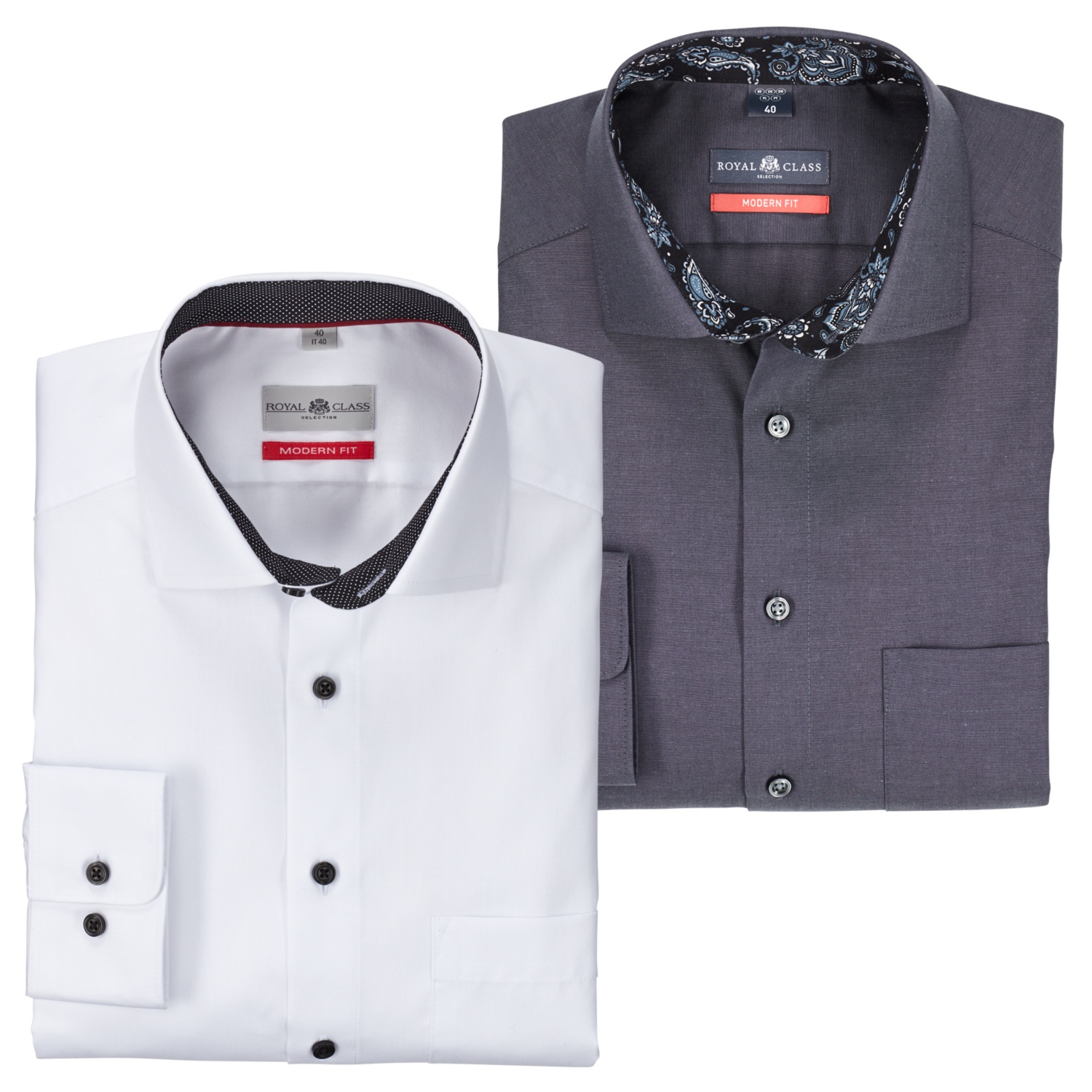ROYAL CLASS SELECTION Herren-Hemd, modern fit