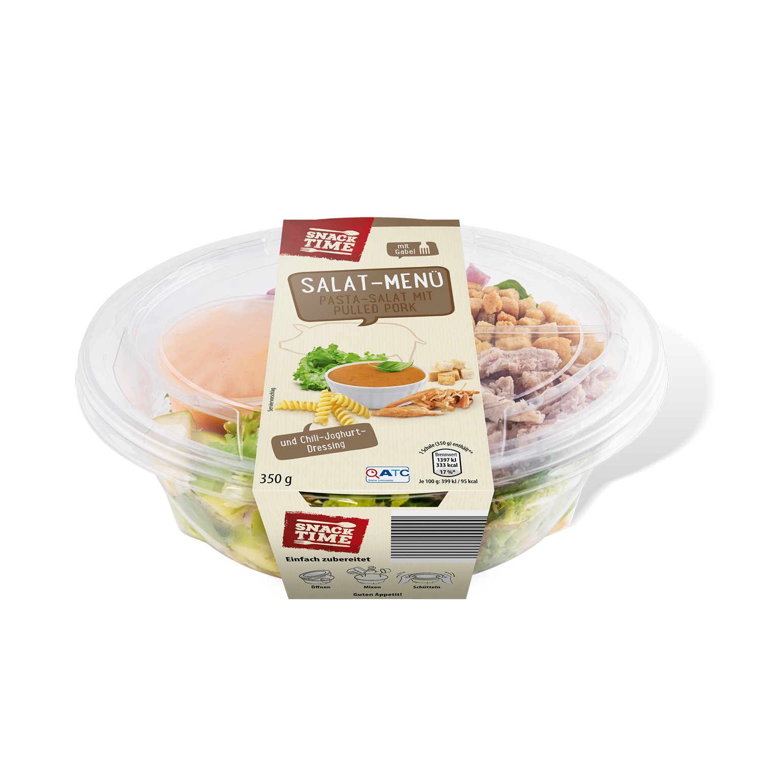 SNACK TIME Salat-Menü 350 g