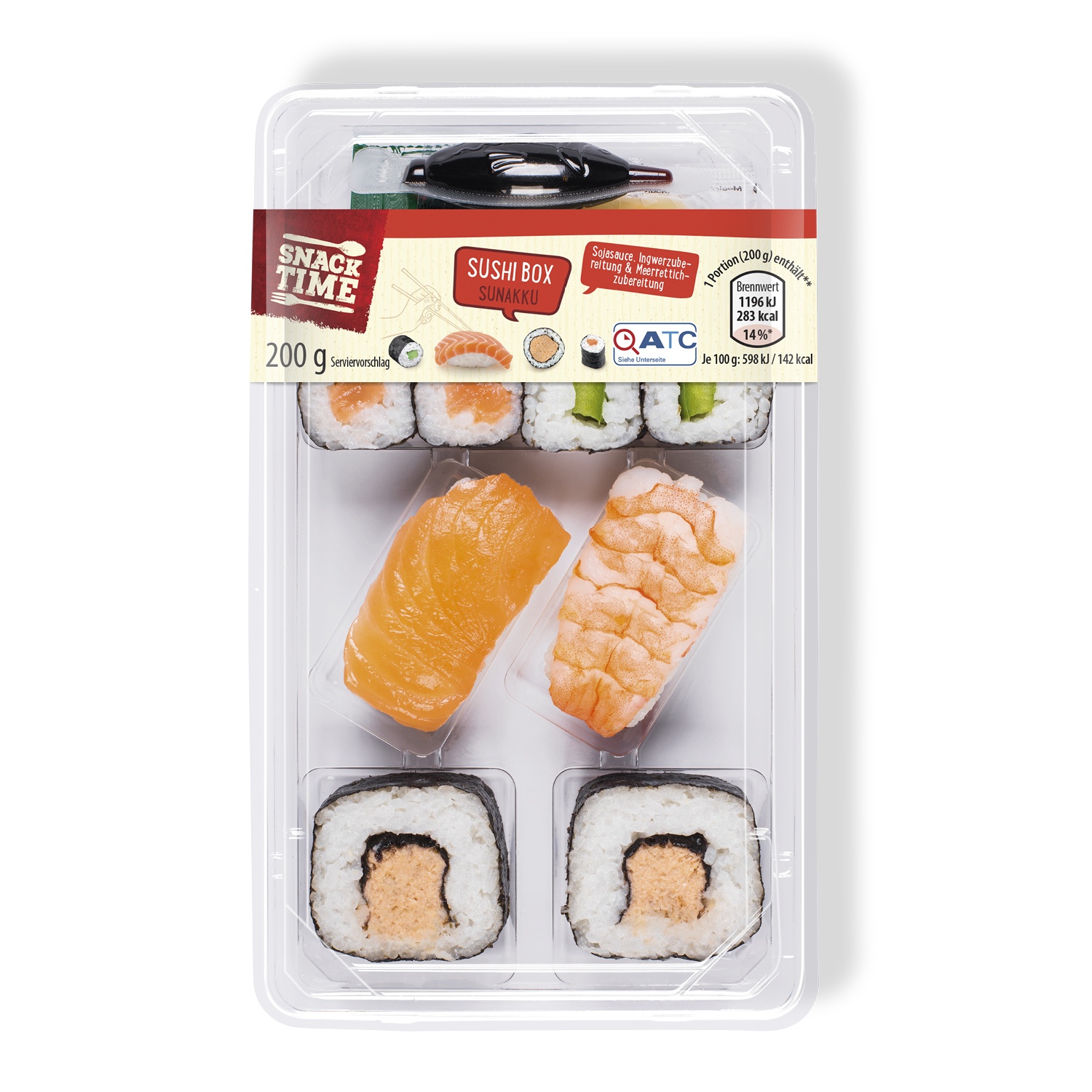 SNACK TIME Sushi-Box 200 g
