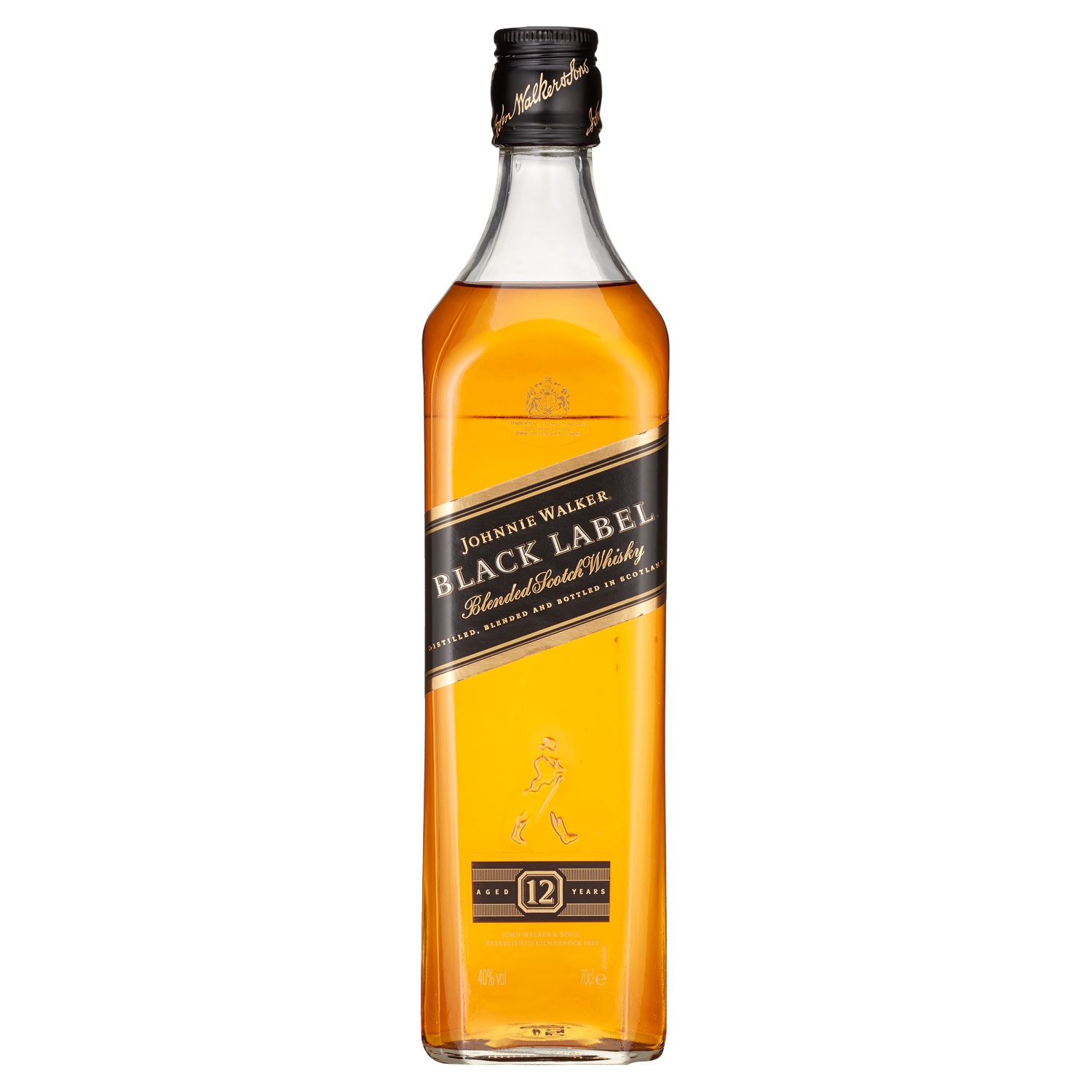 JOHNNIE WALKER™ Black Label Blended Scotch Whisky 0,7 l